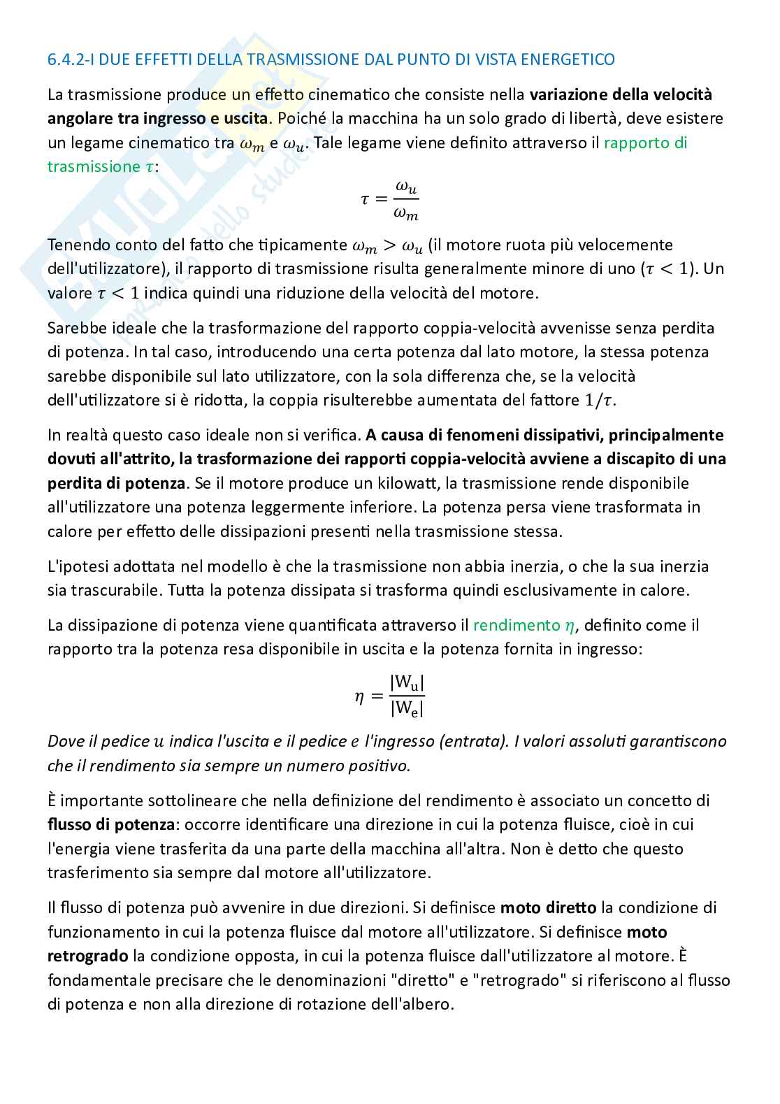Fondamenti di meccanica teorica ed applicata (parte finale) - Sistemi MTU Pag. 21