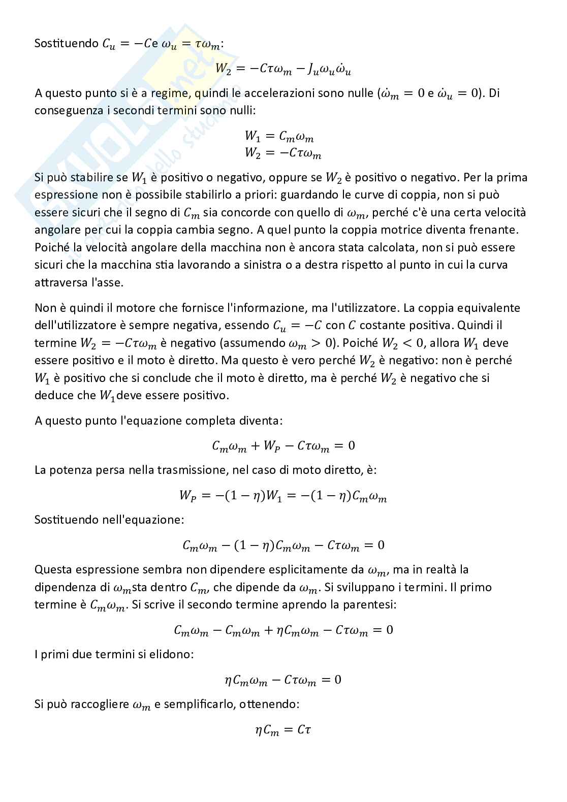 Fondamenti di meccanica teorica ed applicata (parte finale) - Sistemi MTU Pag. 31