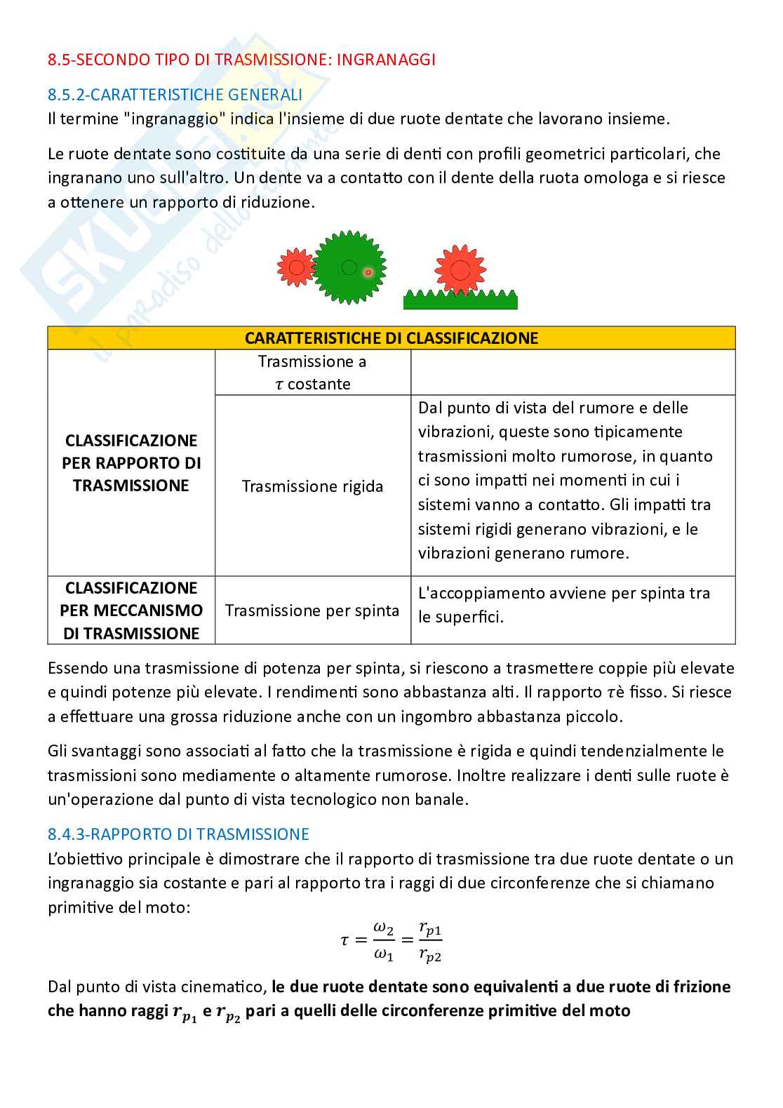 Fondamenti di meccanica teorica ed applicata (parte finale) - Sistemi MTU Pag. 56