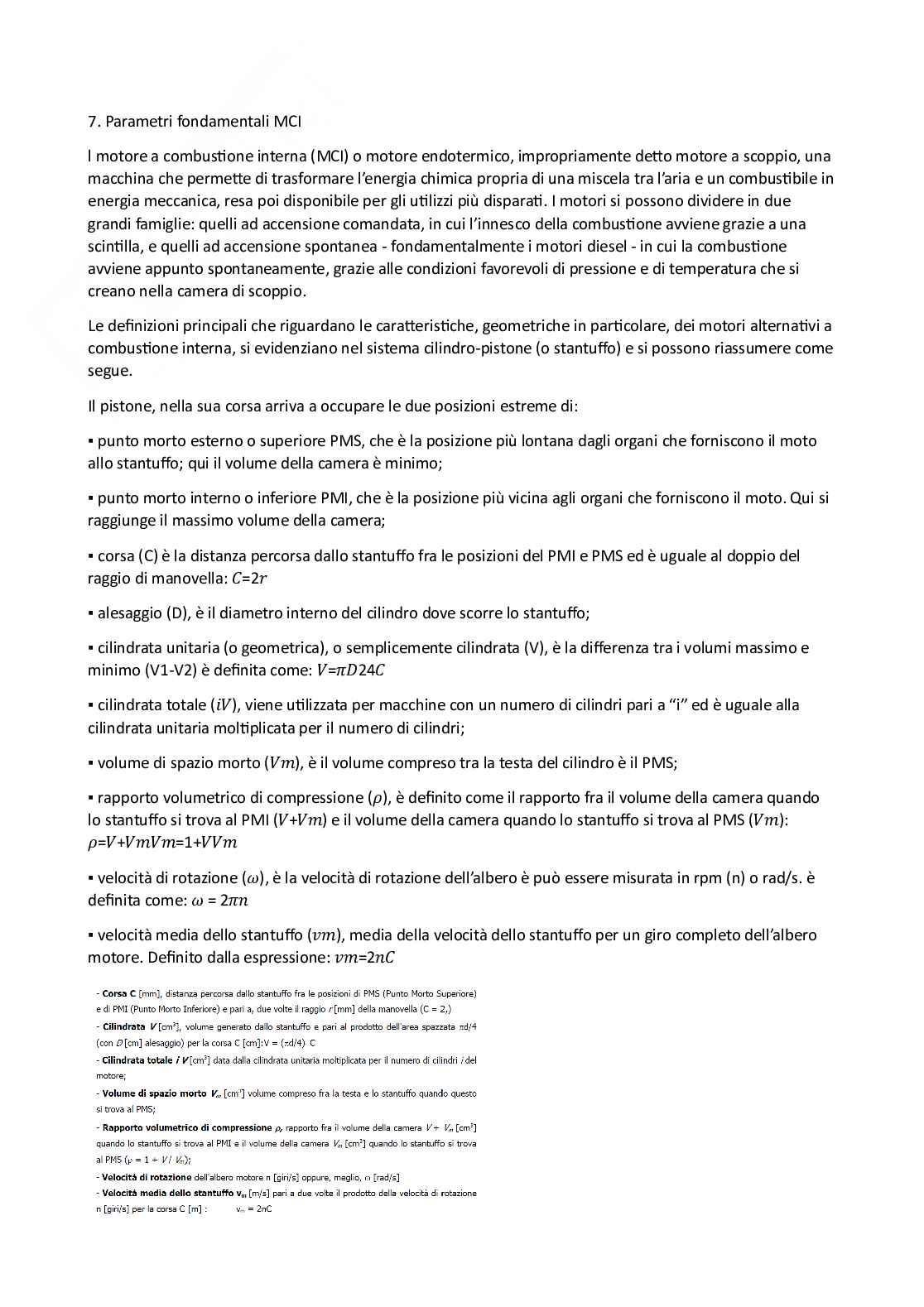 Appunti Motori a combustione interna Pag. 11