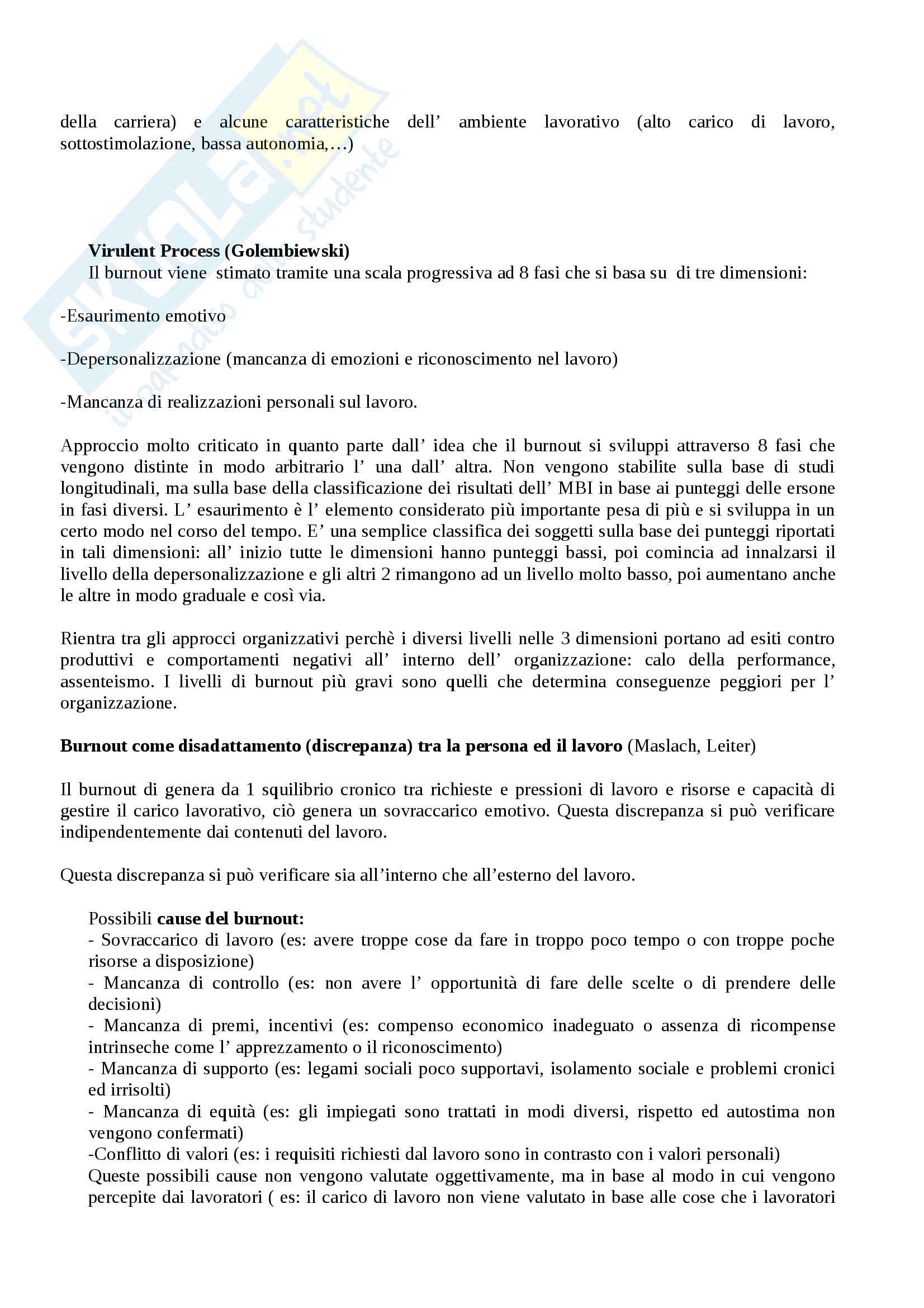 Burnout e work engagement Pag. 16