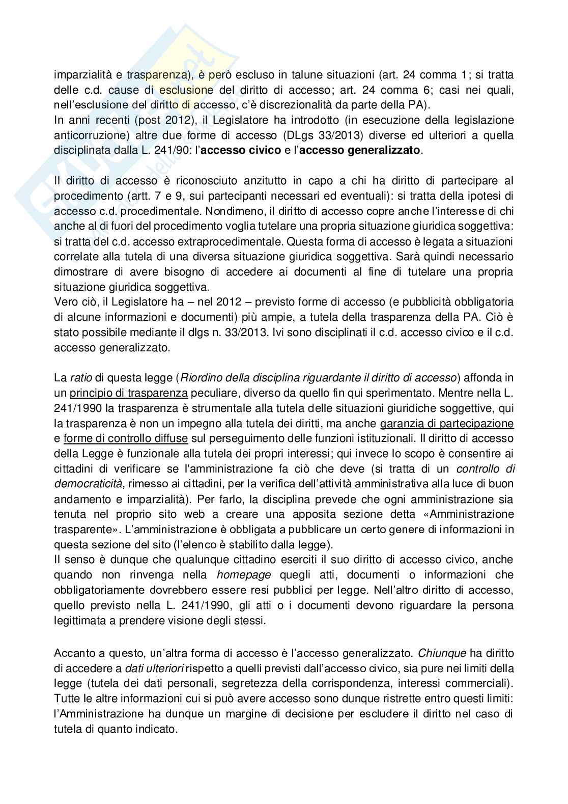 Appunti completi del corso di Diritto amministrativo KZ Pag. 31