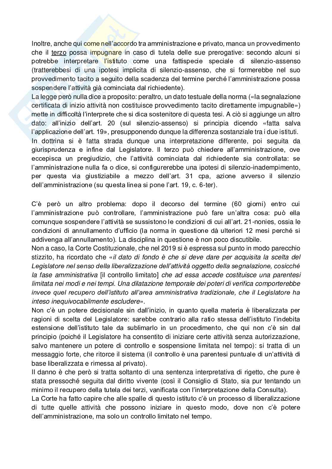 Appunti completi del corso di Diritto amministrativo KZ Pag. 41