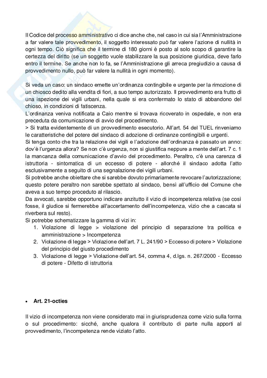 Appunti completi del corso di Diritto amministrativo KZ Pag. 46