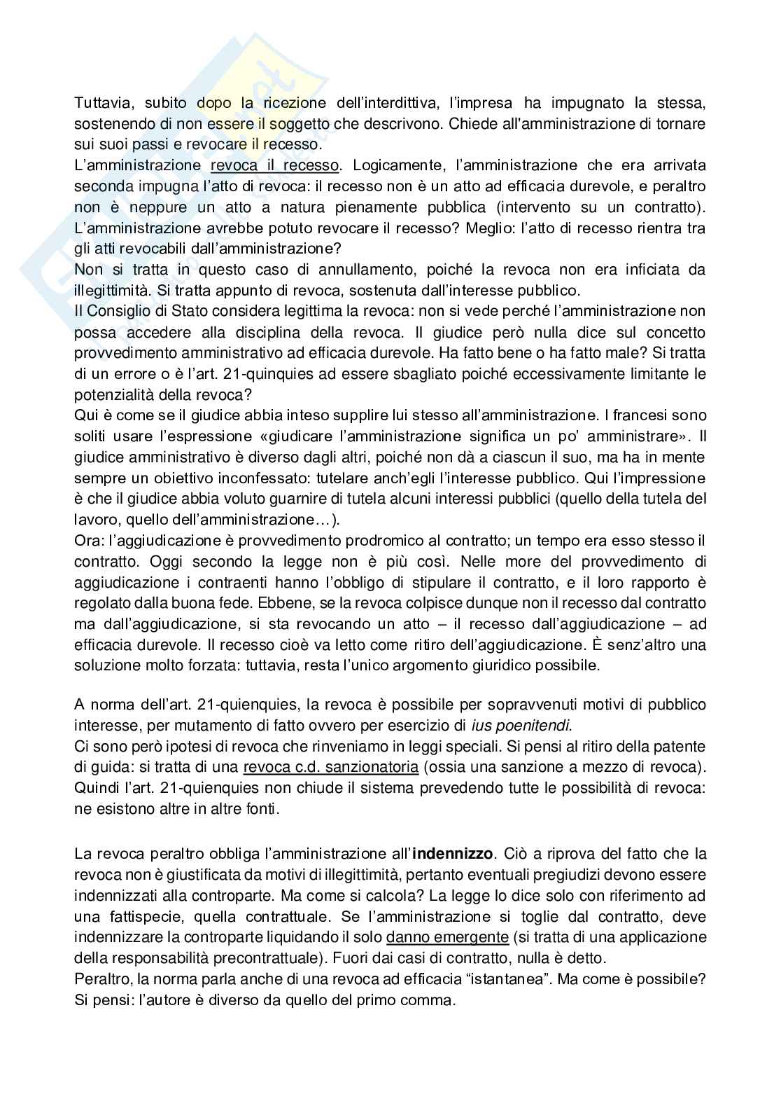 Appunti completi del corso di Diritto amministrativo KZ Pag. 51