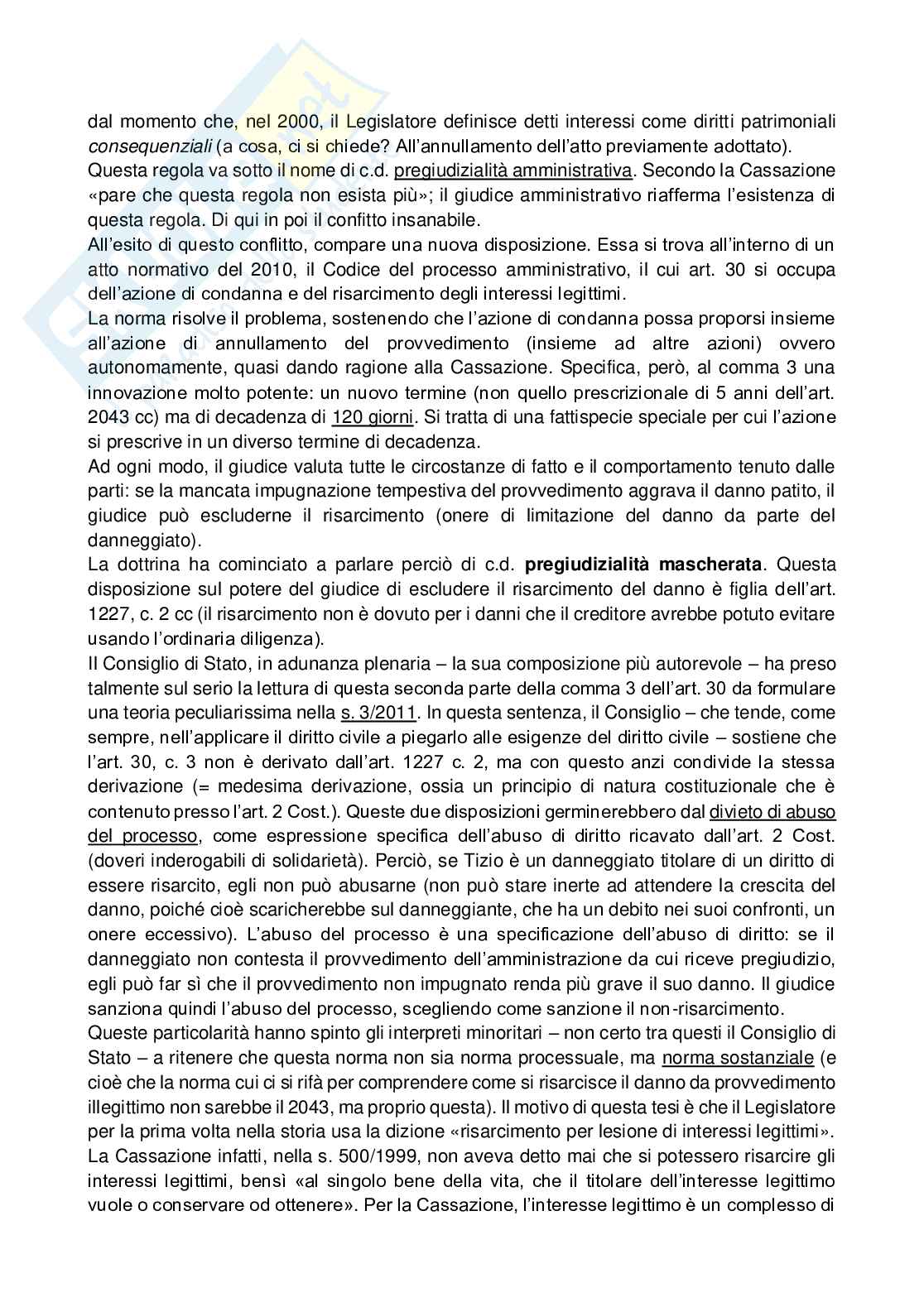 Appunti completi del corso di Diritto amministrativo KZ Pag. 56