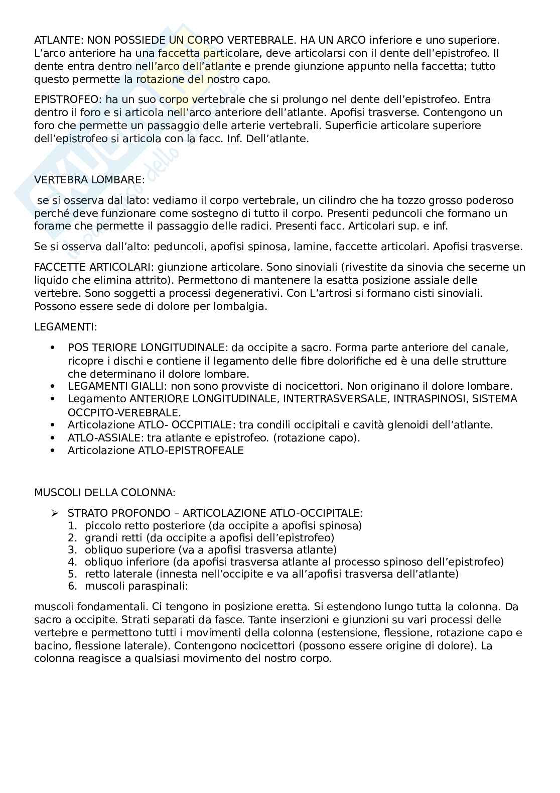 Riassunto fisiopatologia Pag. 2