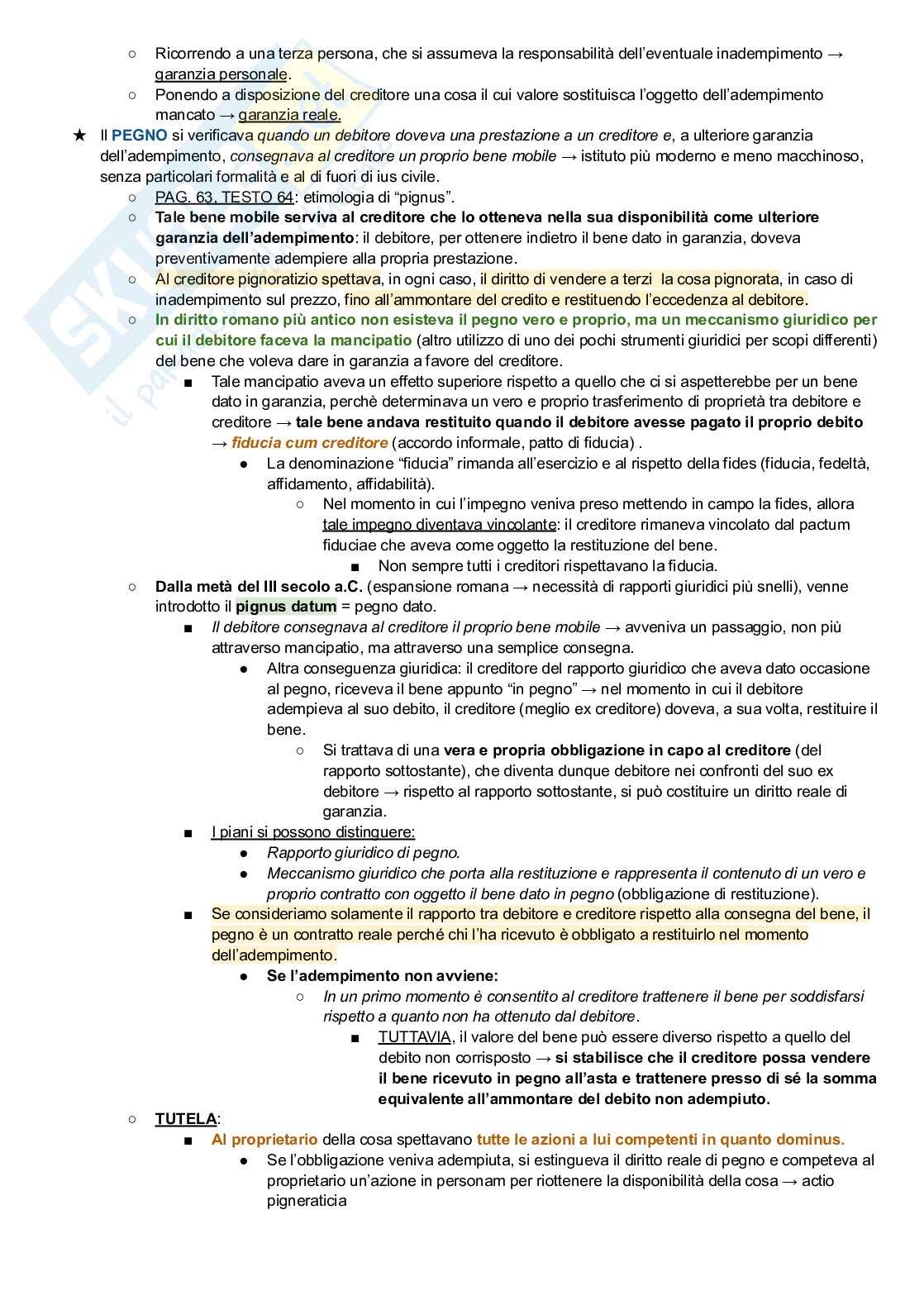 Diritto romano  Pag. 51