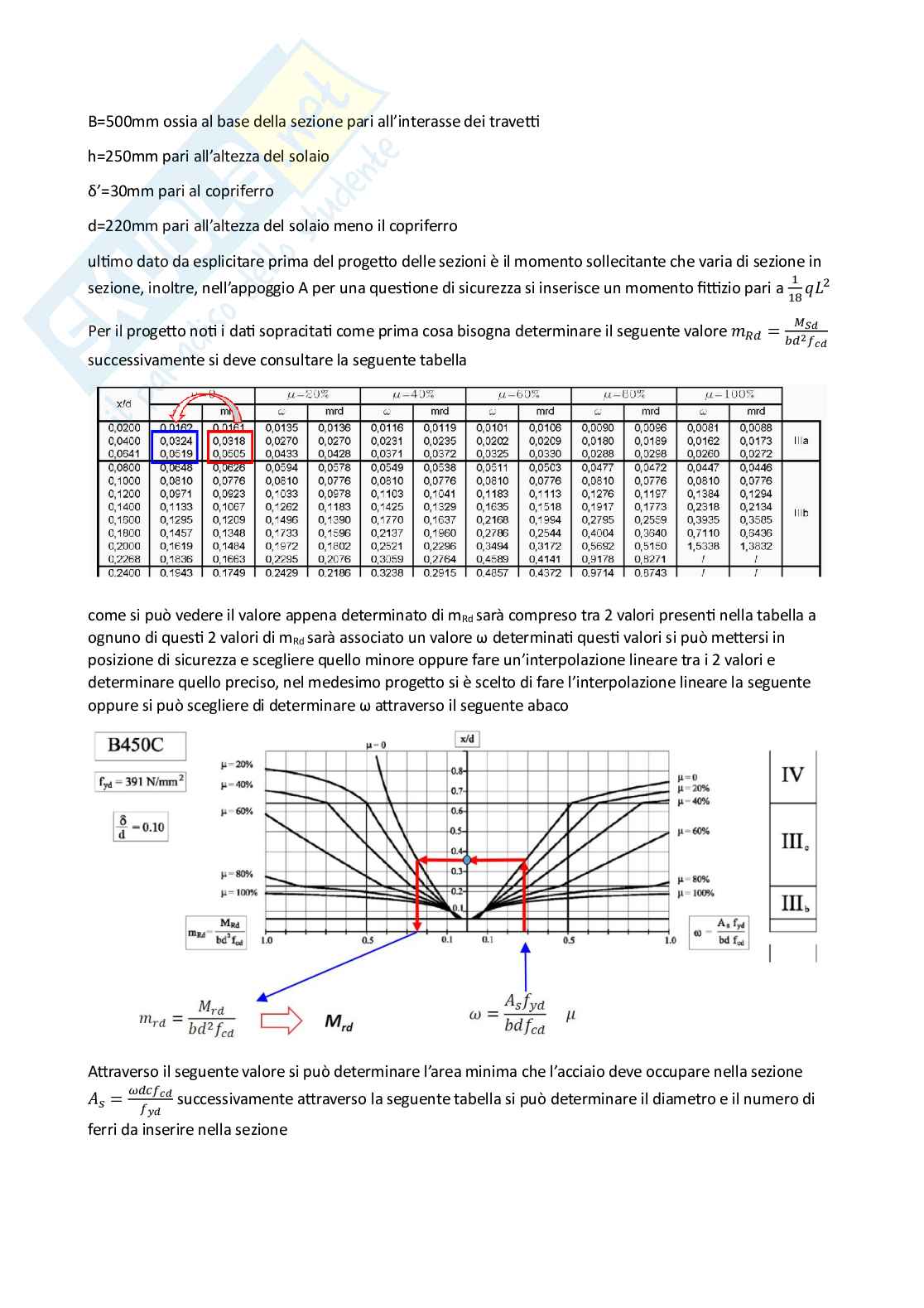 Relazione tecnica progetto solaio per esame di Tecnica delle costruzioni Pag. 11