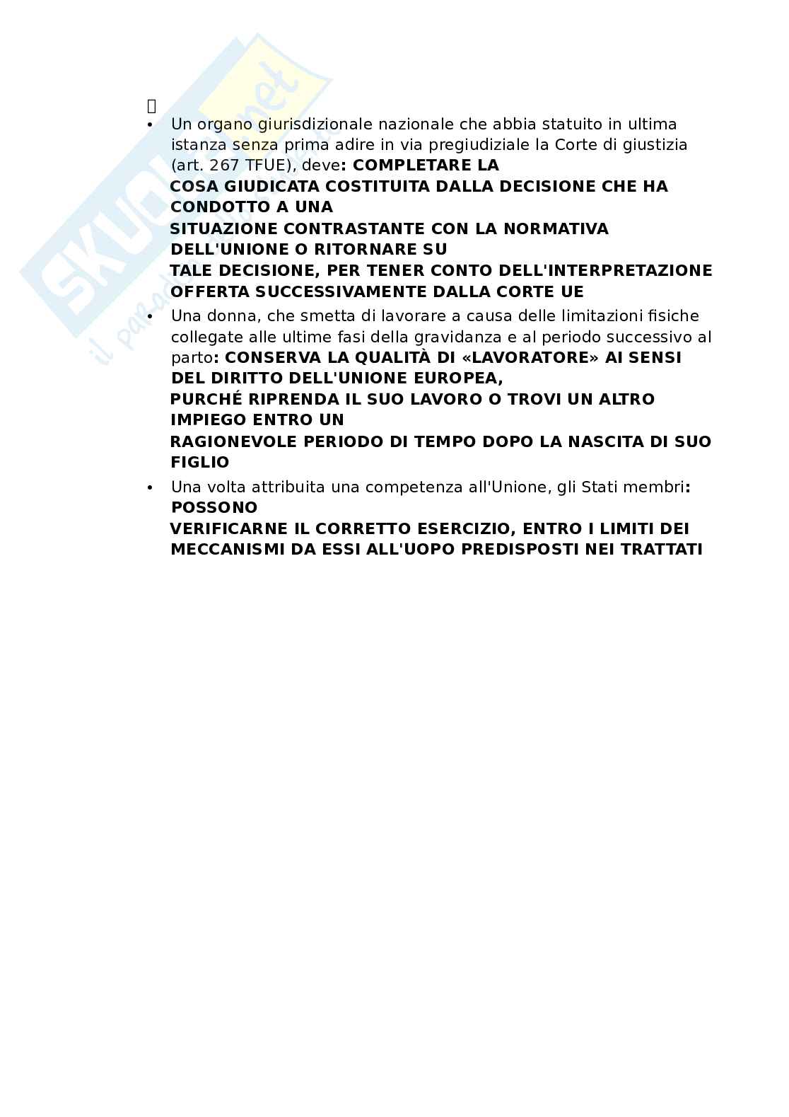 Paniere esame Diritto comunitario aggiornato 2025/2026 Pag. 41