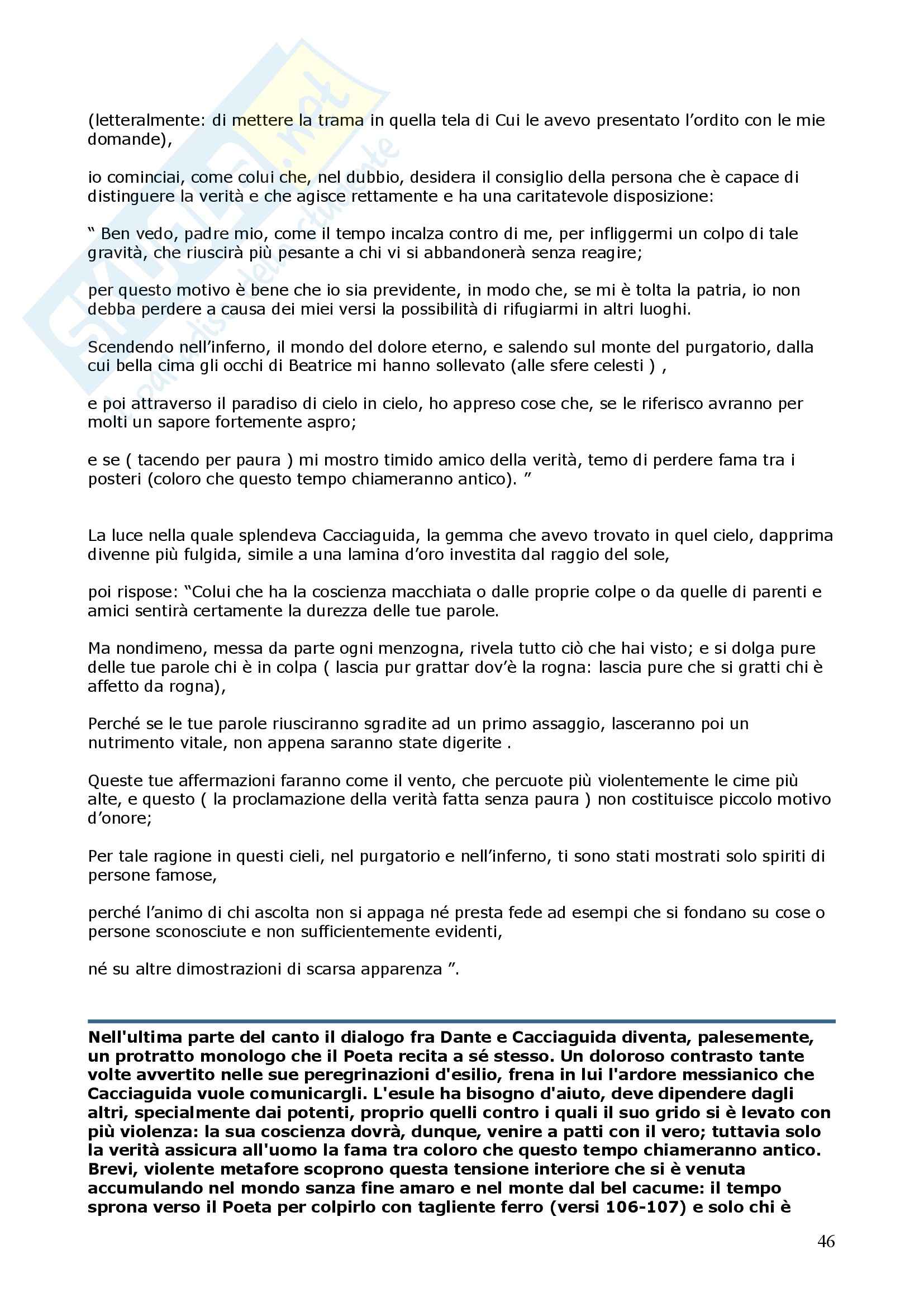 Canto 7 Inferno Testo E Parafrasi