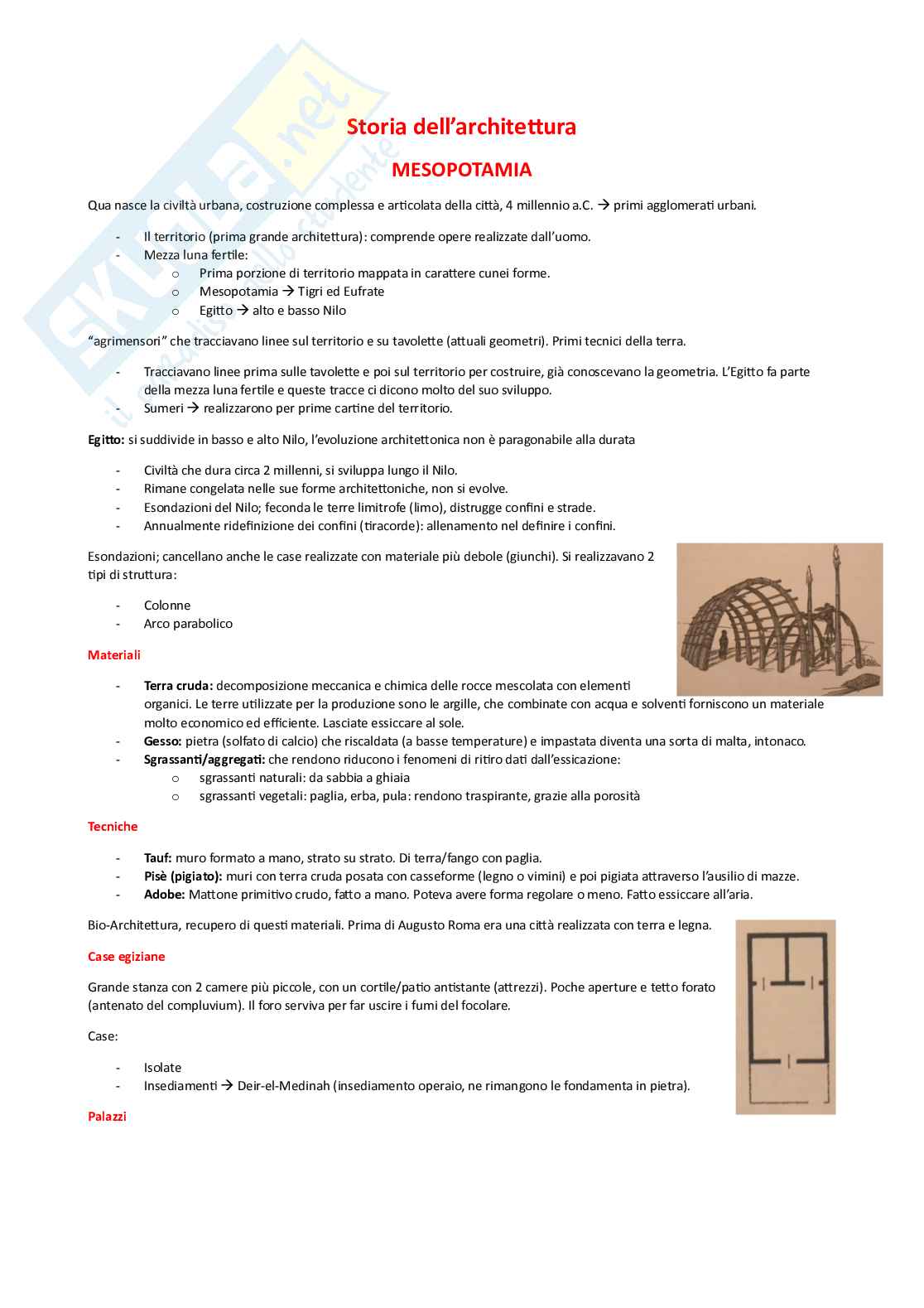 Storia dell'architettura 1 Pag. 1