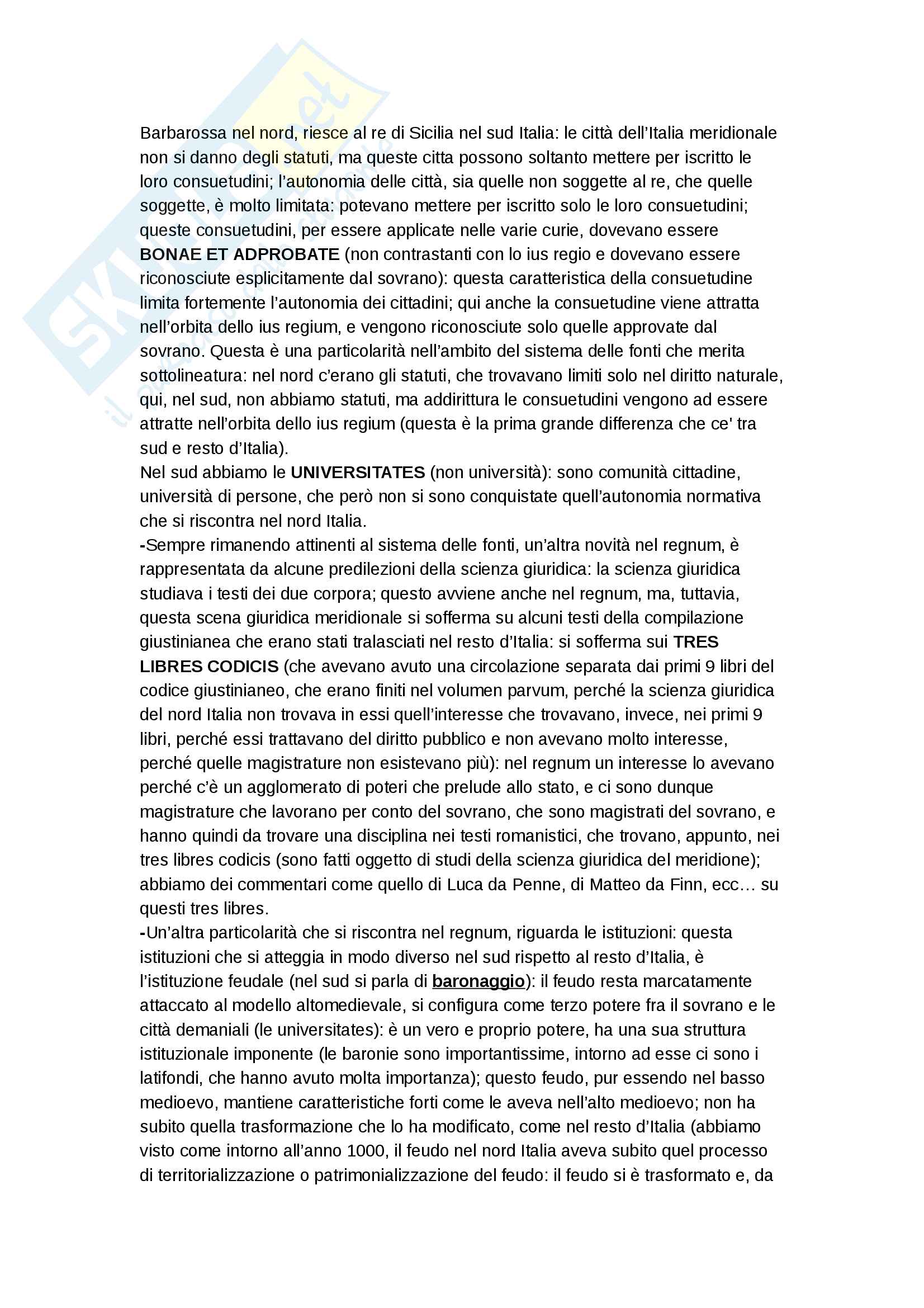 Storia del diritto 2 Pag. 2