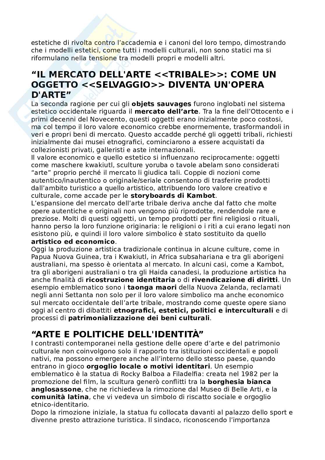 Riassunto esame Antropologia sociale e della famiglia, Prof. Parisi Rosa, libro consigliato Elementi di antropologia culturale, Fabietti Pag. 81