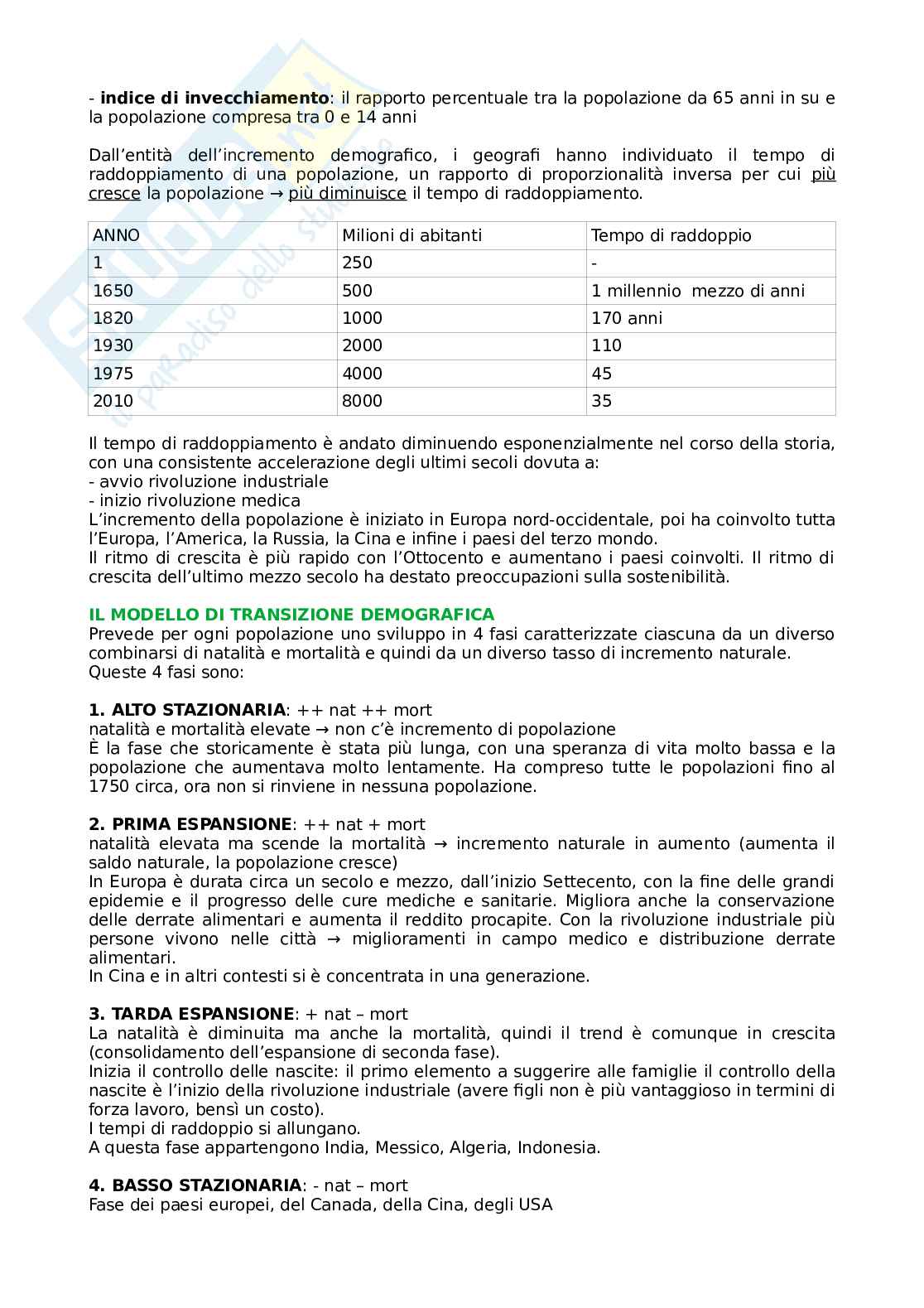 Riassunto esame Geografia, prof. Pressenda, libro consigliato Geografia umana. Un approccio visuale Pag. 16