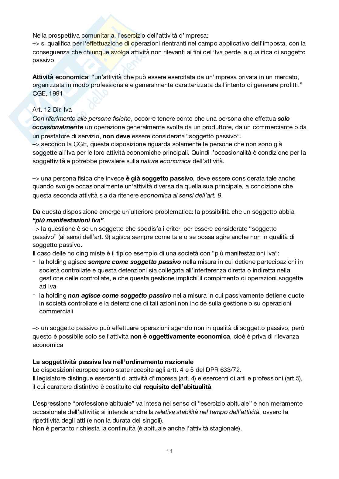 Appunti precisi e completi di Diritto tributario Pag. 11