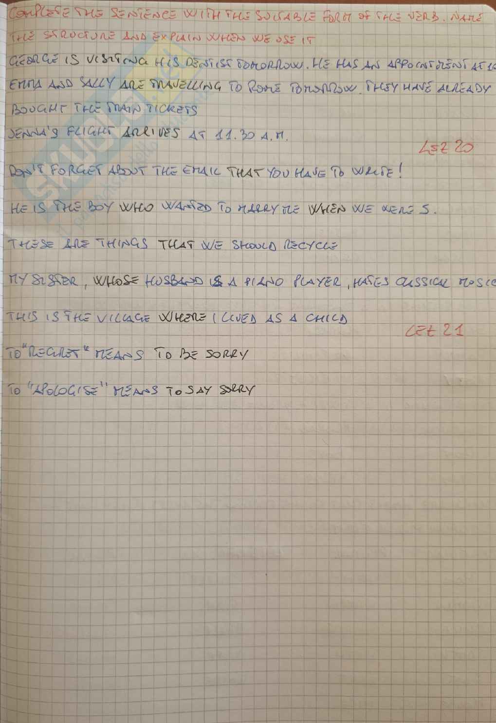 Paniere Lingua inglese Pag. 11