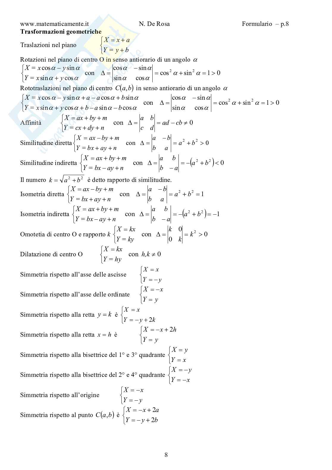 La seconda prova di Matematica per il liceo scientifico (ed. 2023) Pag. 16