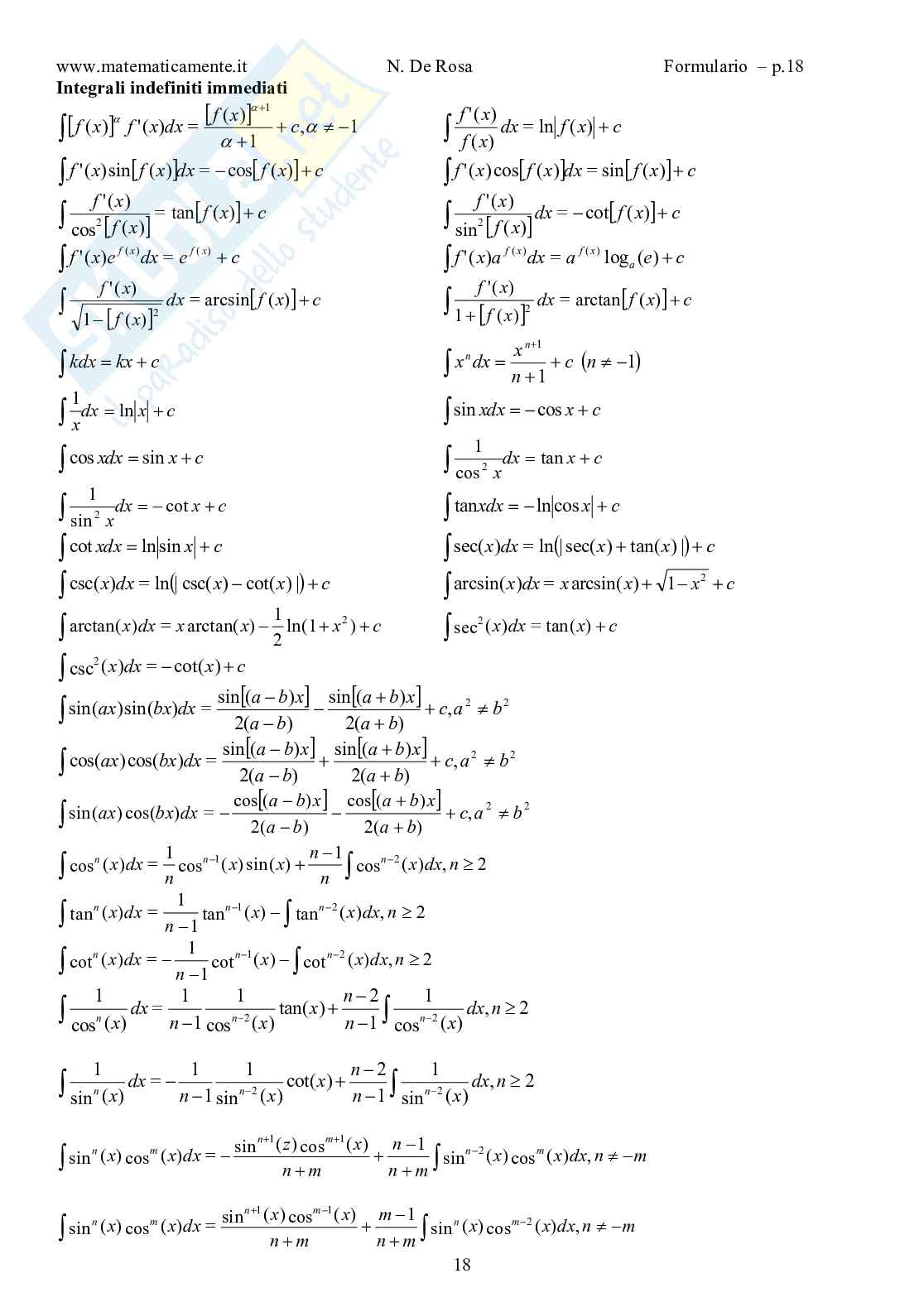 La seconda prova di Matematica per il liceo scientifico (ed. 2023) Pag. 26