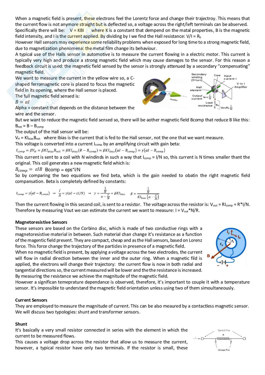 Appunti completi Automotive Electronic Systems Pag. 6