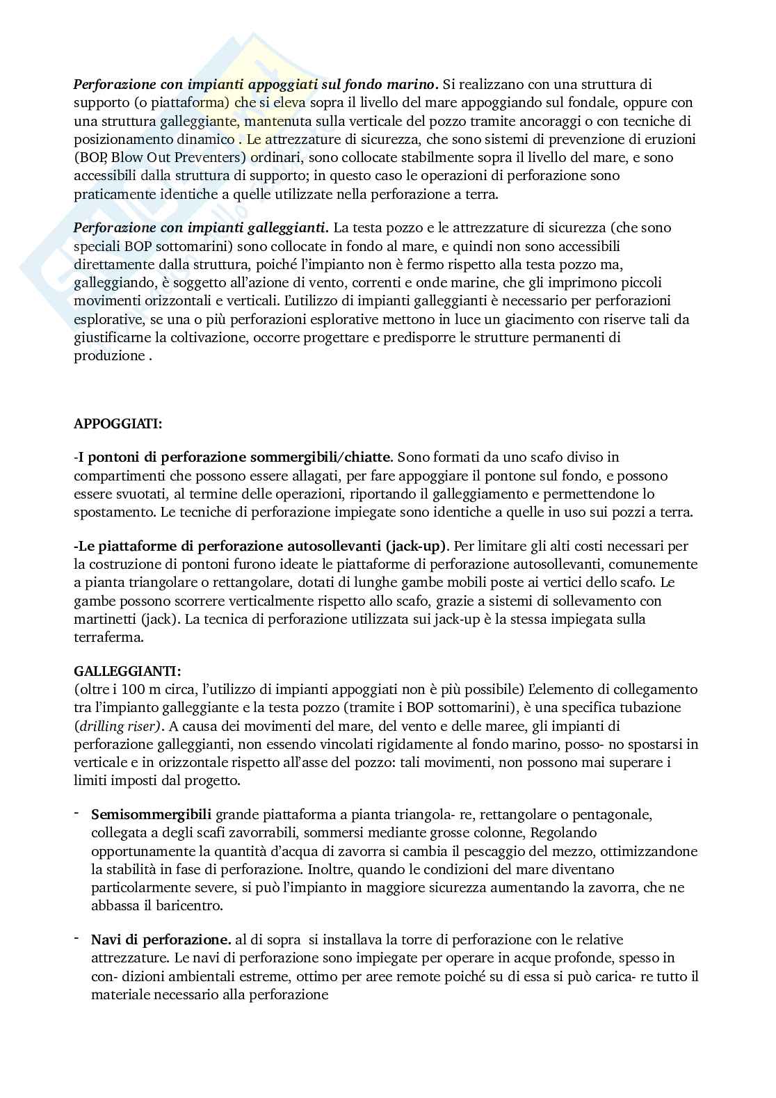 Ingegneria e sicurezza materie prime. Domande e risposte esame - Appunti lezioni   Pag. 6