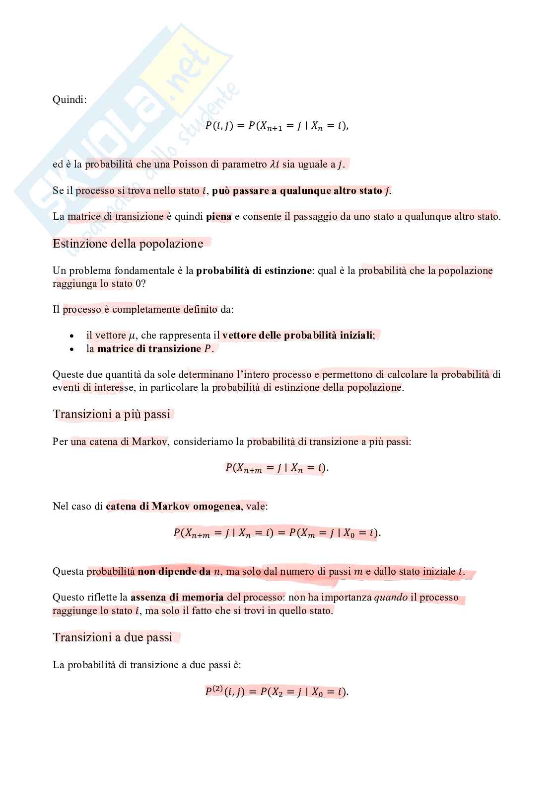 Processi stocastici m  Pag. 11