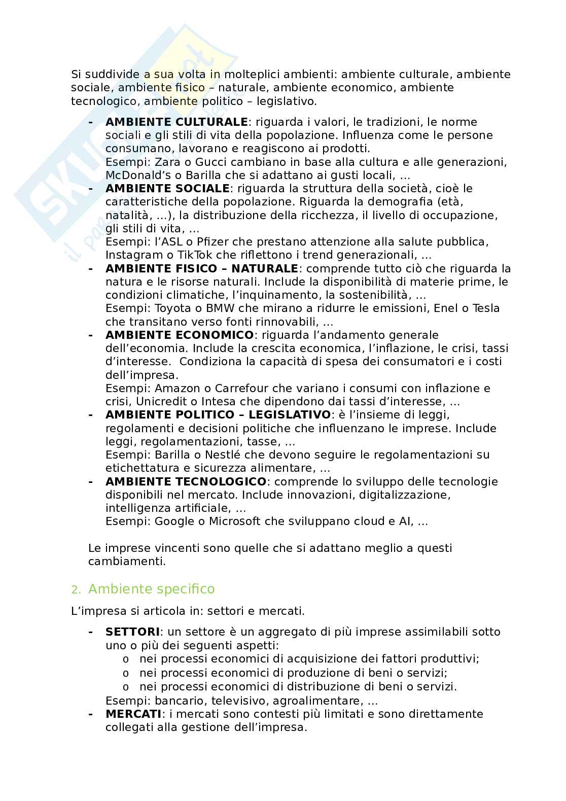 Appunti Economia aziendale, corso A Pag. 6