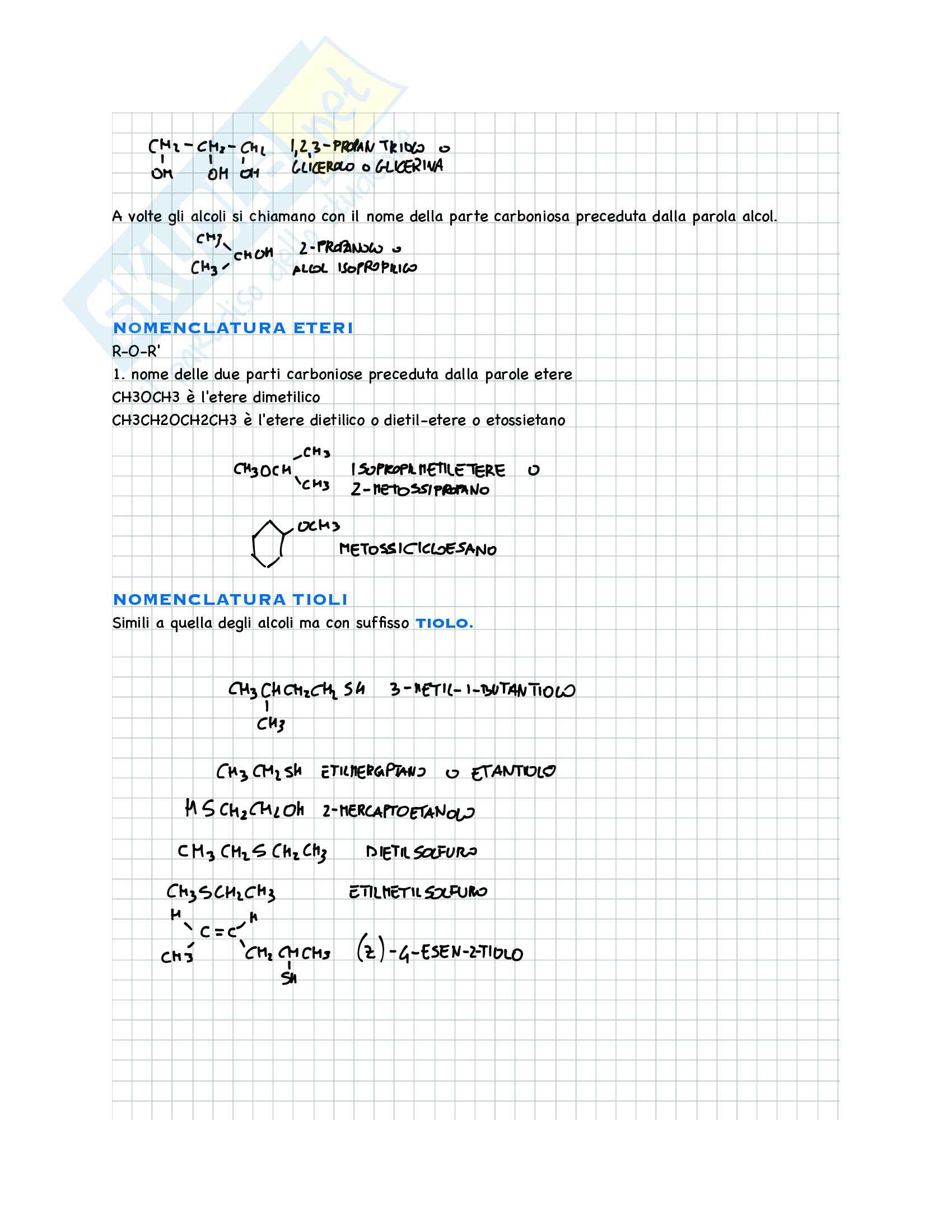 Chimica Organica - Appunti parte 1 Pag. 31