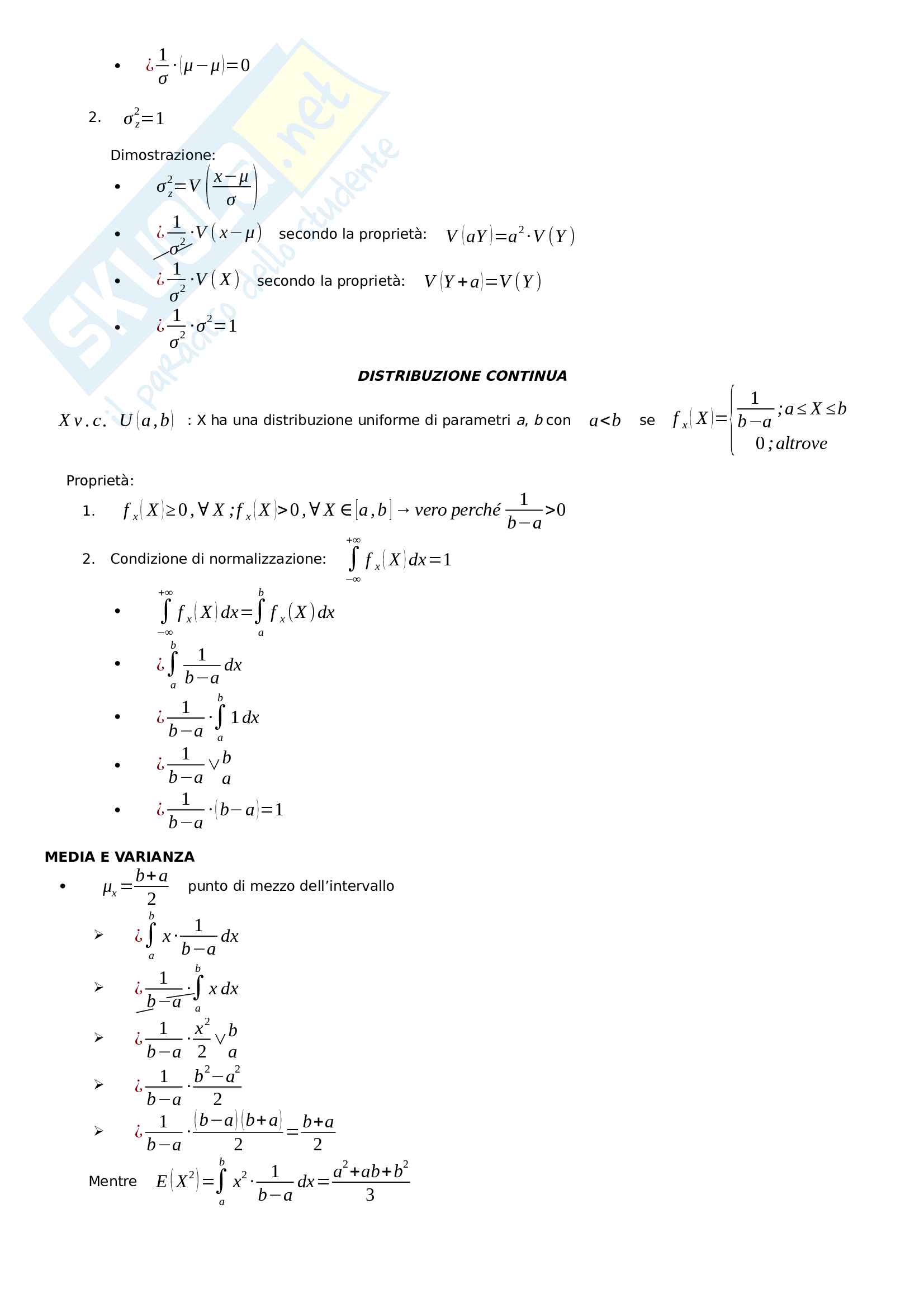 Formulario Statistica Pag. 16