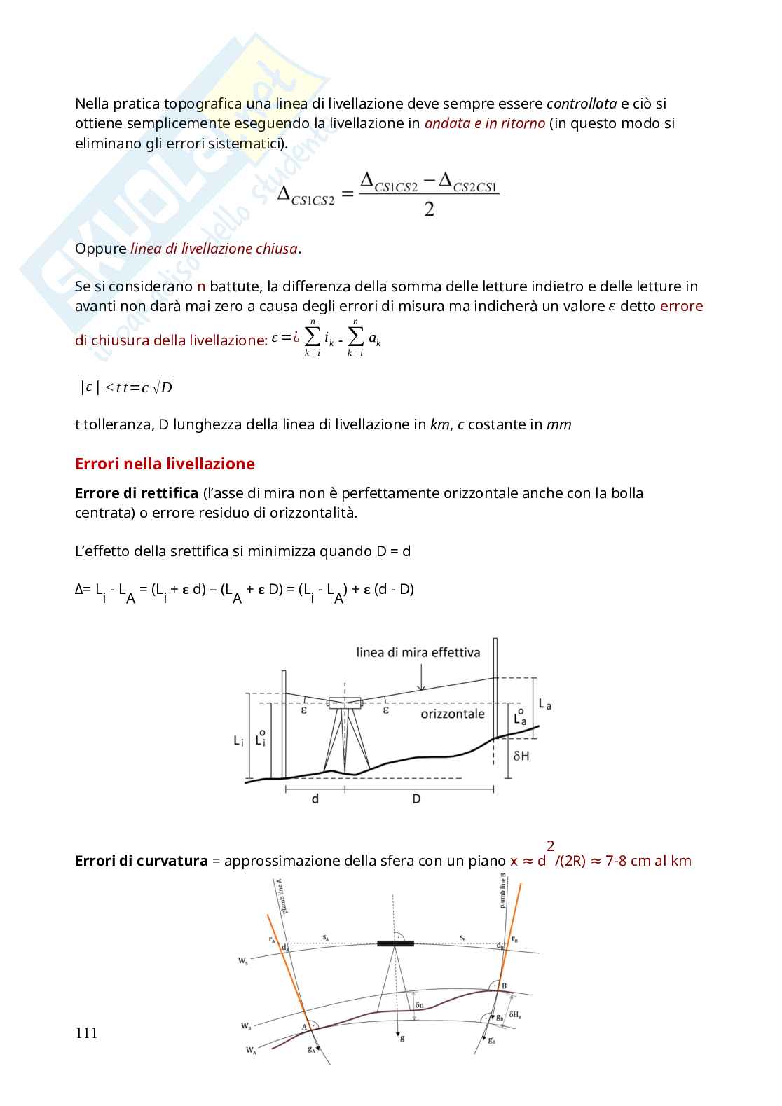 Appunti di Topografia - Parte 3 Pag. 36