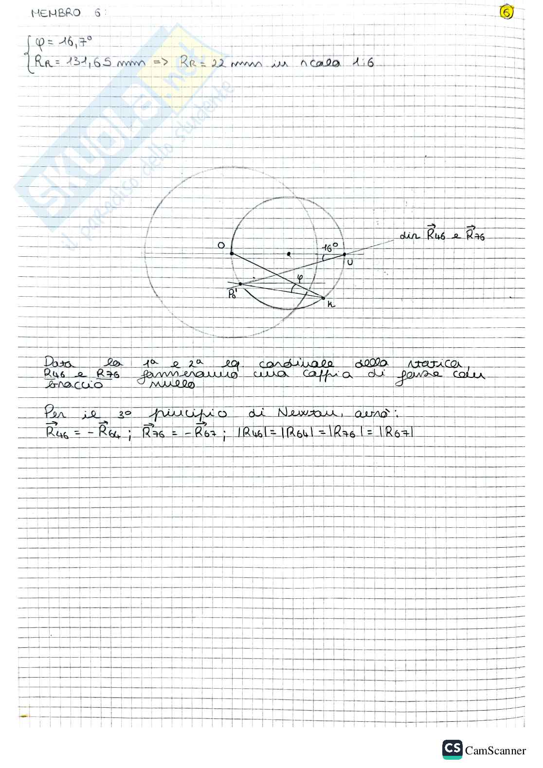 Calcolo momento frenante - Laboratorio meccanica applicata alle macchine Pag. 6