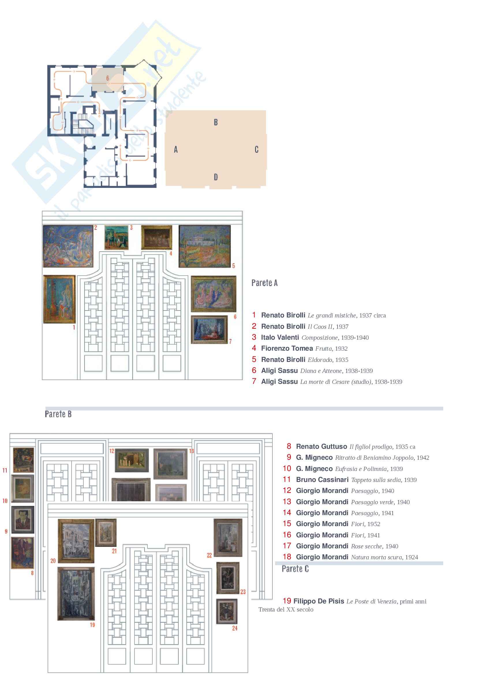 Fondazione Boschi Di Stefano, Storia dell'arte contemporanea Pag. 11