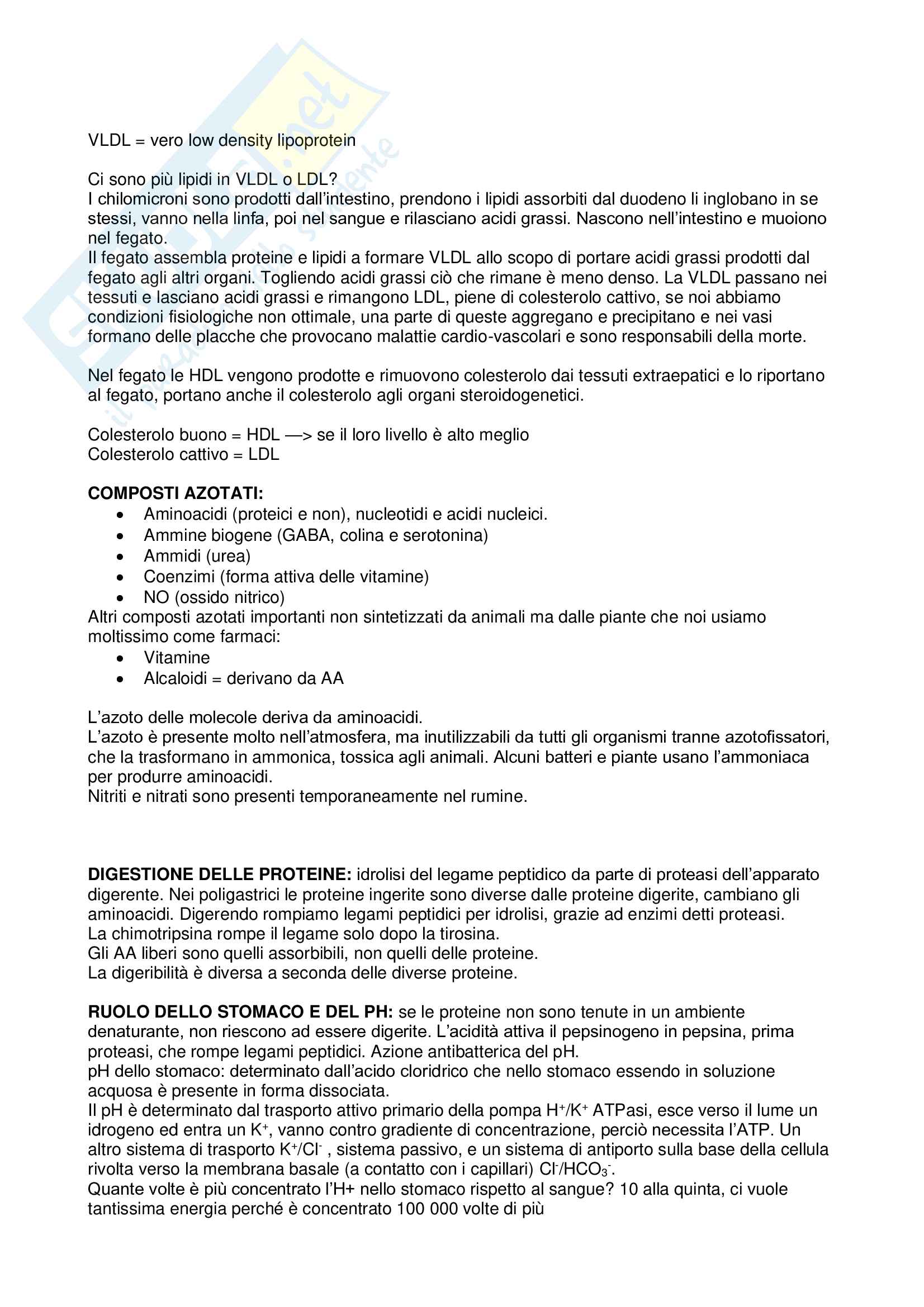 Biochimica veterinaria Pag. 36