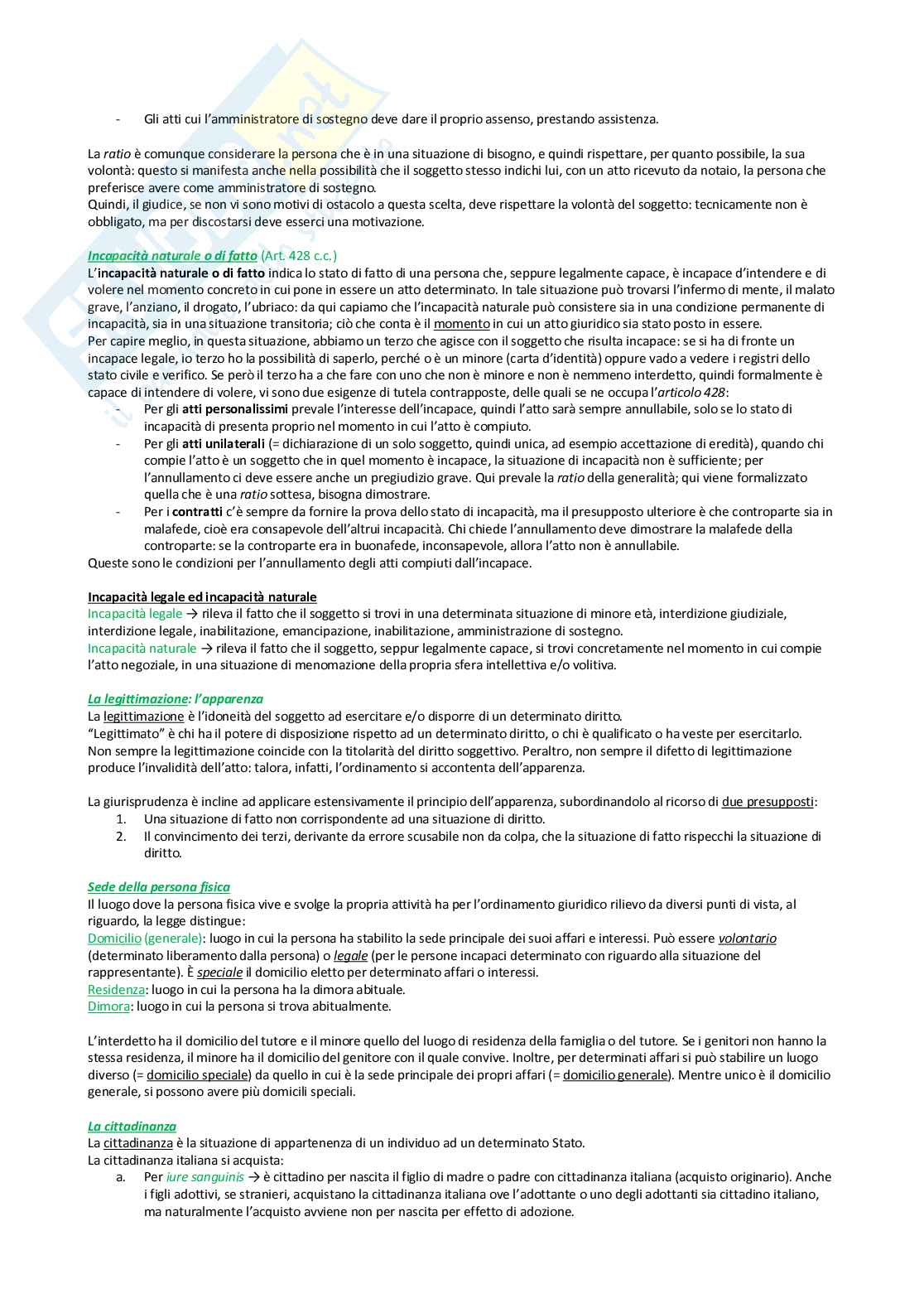 Diritto privato Pag. 31