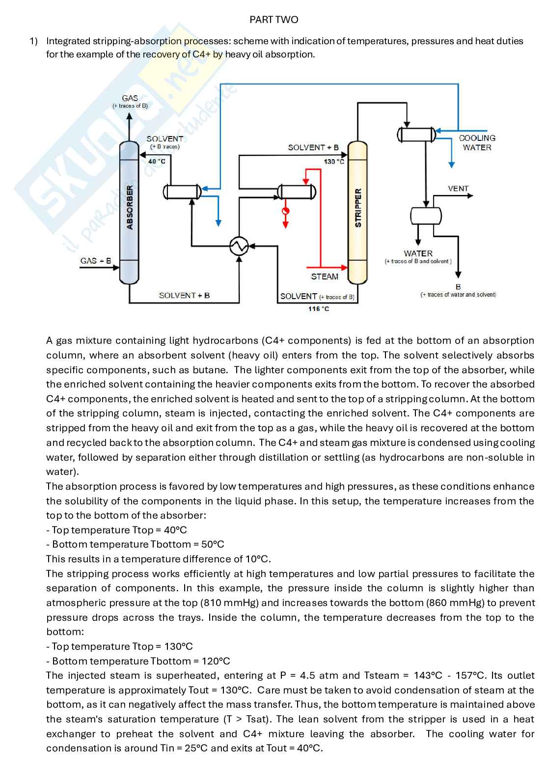 Risposte teoria seconda parte Separation unit operations Pag. 1