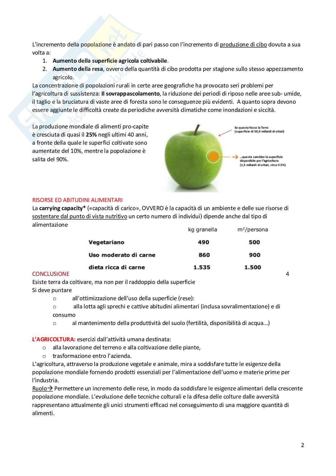 Appunti esame Produzioni vegetali Pag. 2