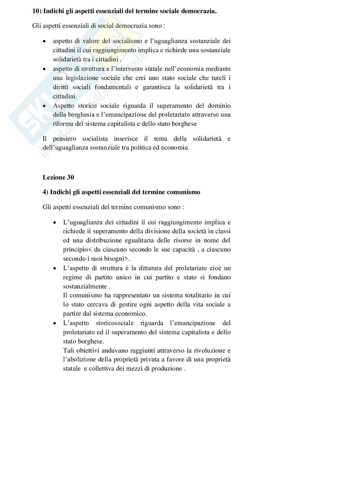 Paniere Analisi del linguaggio politico - Risposte aperte - aggiornato (2025) Pag. 36