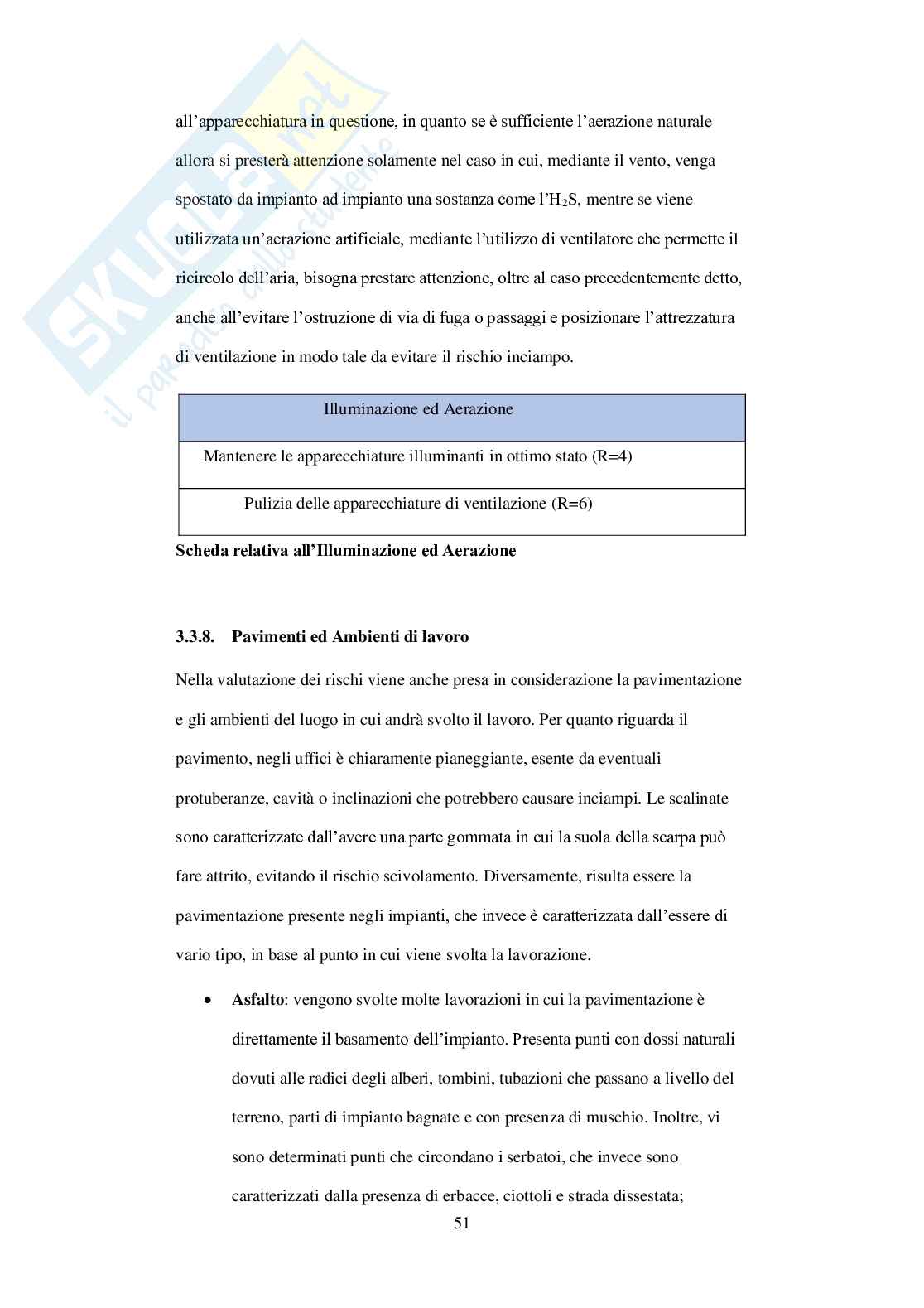 Tesi di laurea - Sicurezza nei luoghi di lavoro Pag. 51