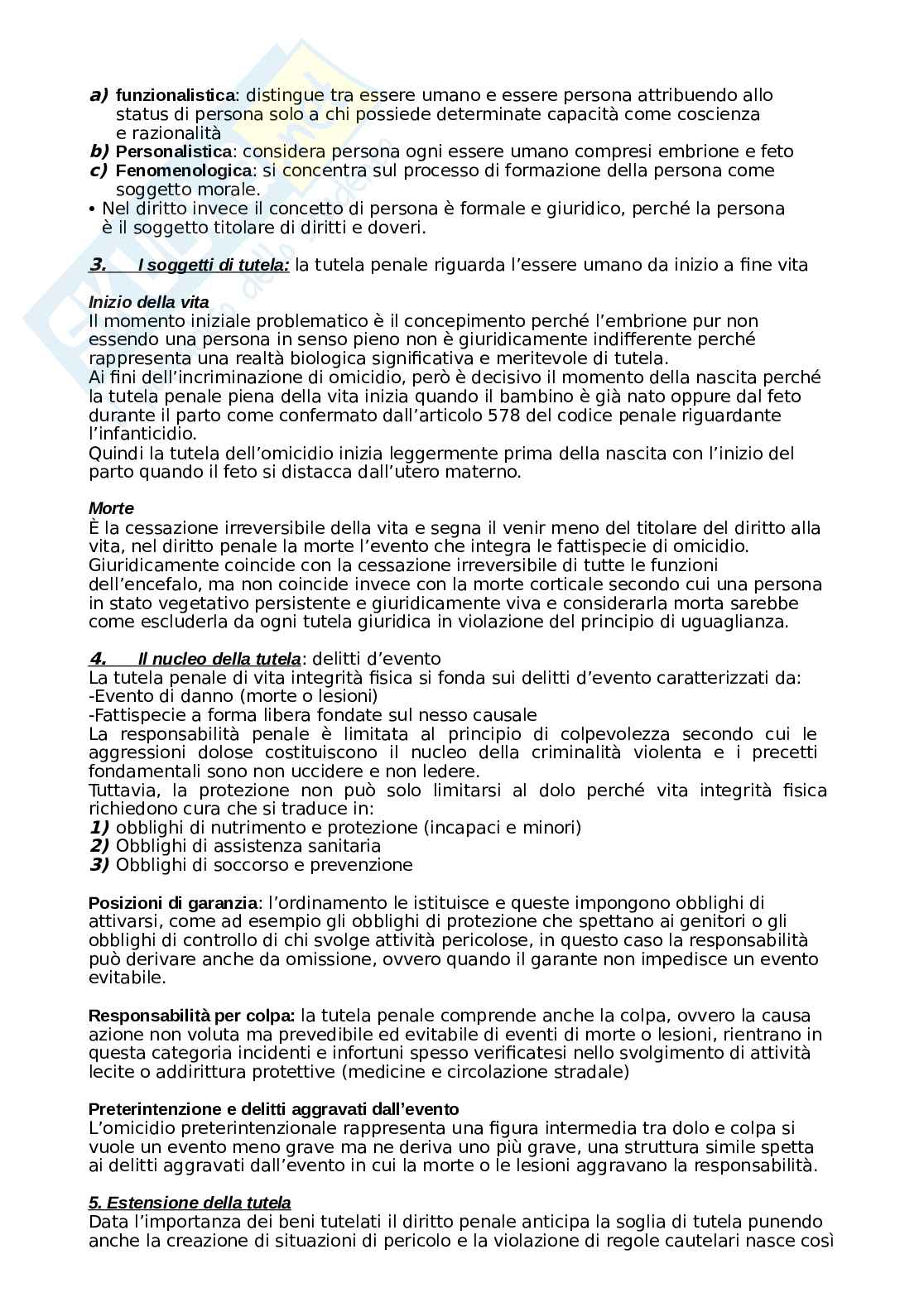 Riassunto esame Diritto penale progredito, Prof. Sotis Carlo, libro consigliato Diritto penale , Pulitano Pag. 2