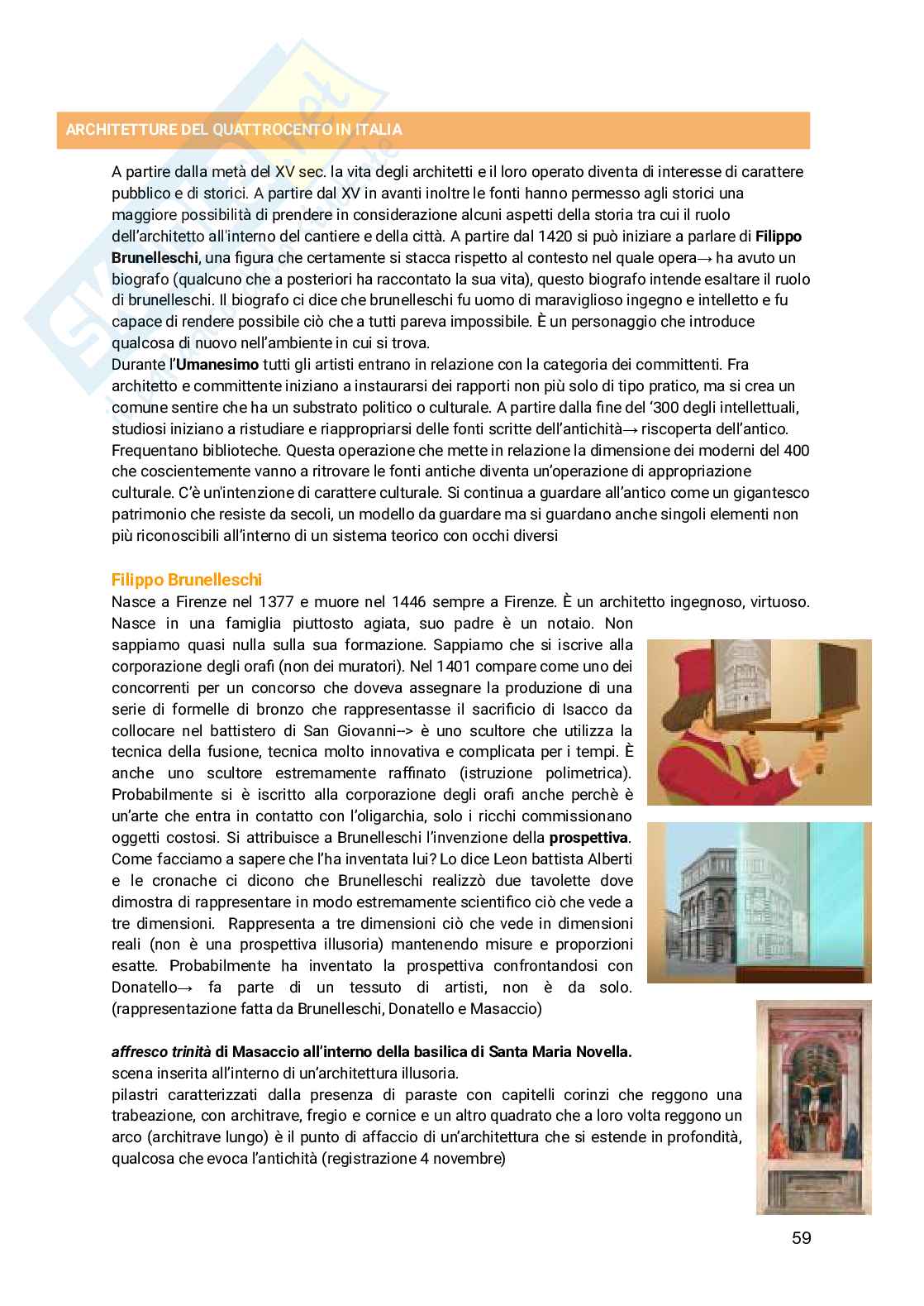 Appunti Storia dell'architettura 1 - parte 2 Pag. 1