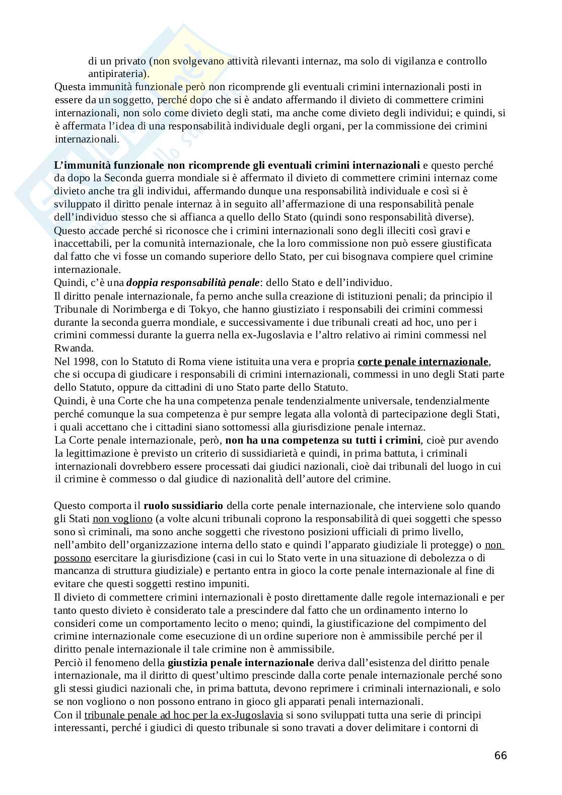 Diritto internazionale Pag. 66
