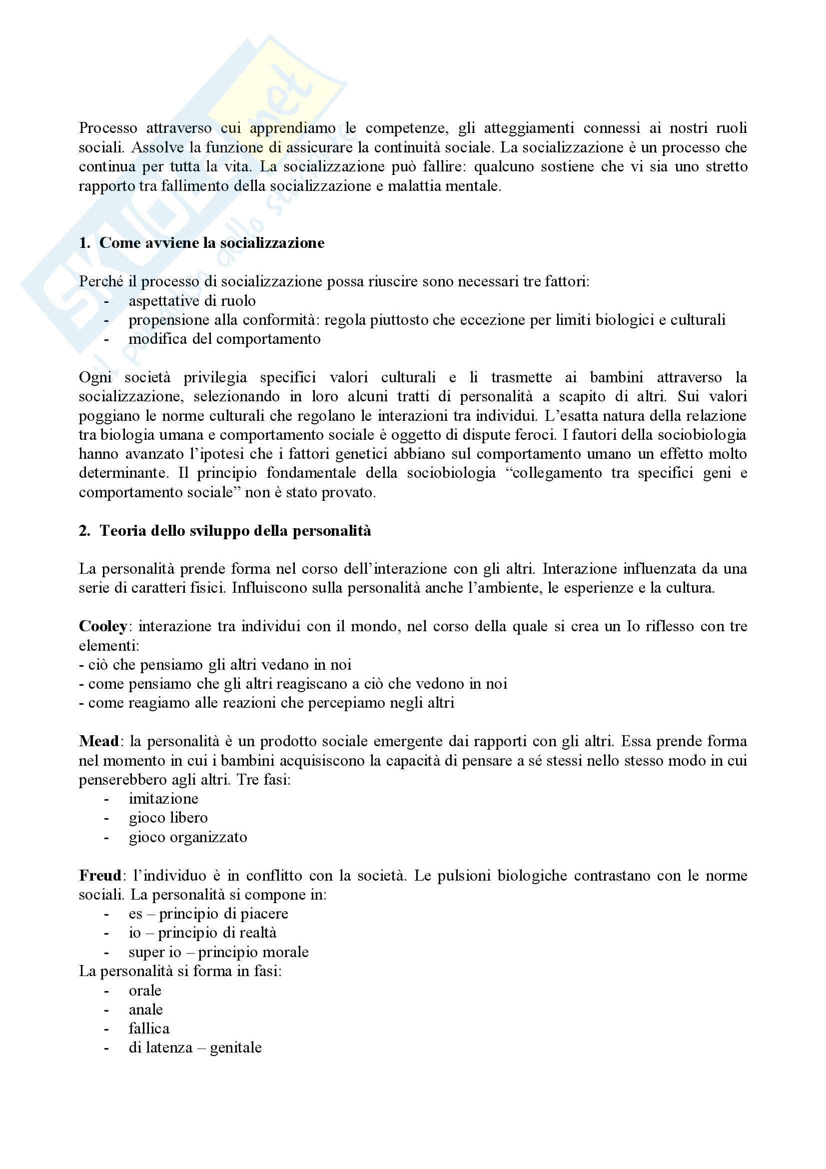 Sociologia generale Pag. 6
