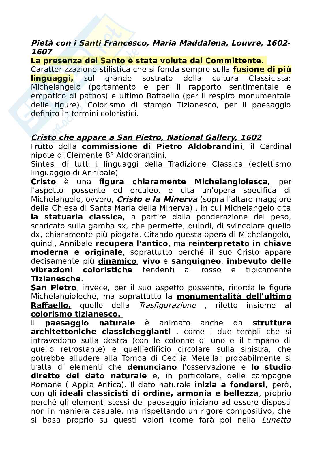 Annibale Carracci e il Classicismo dell'Accademia degli Incamminati Pag. 16