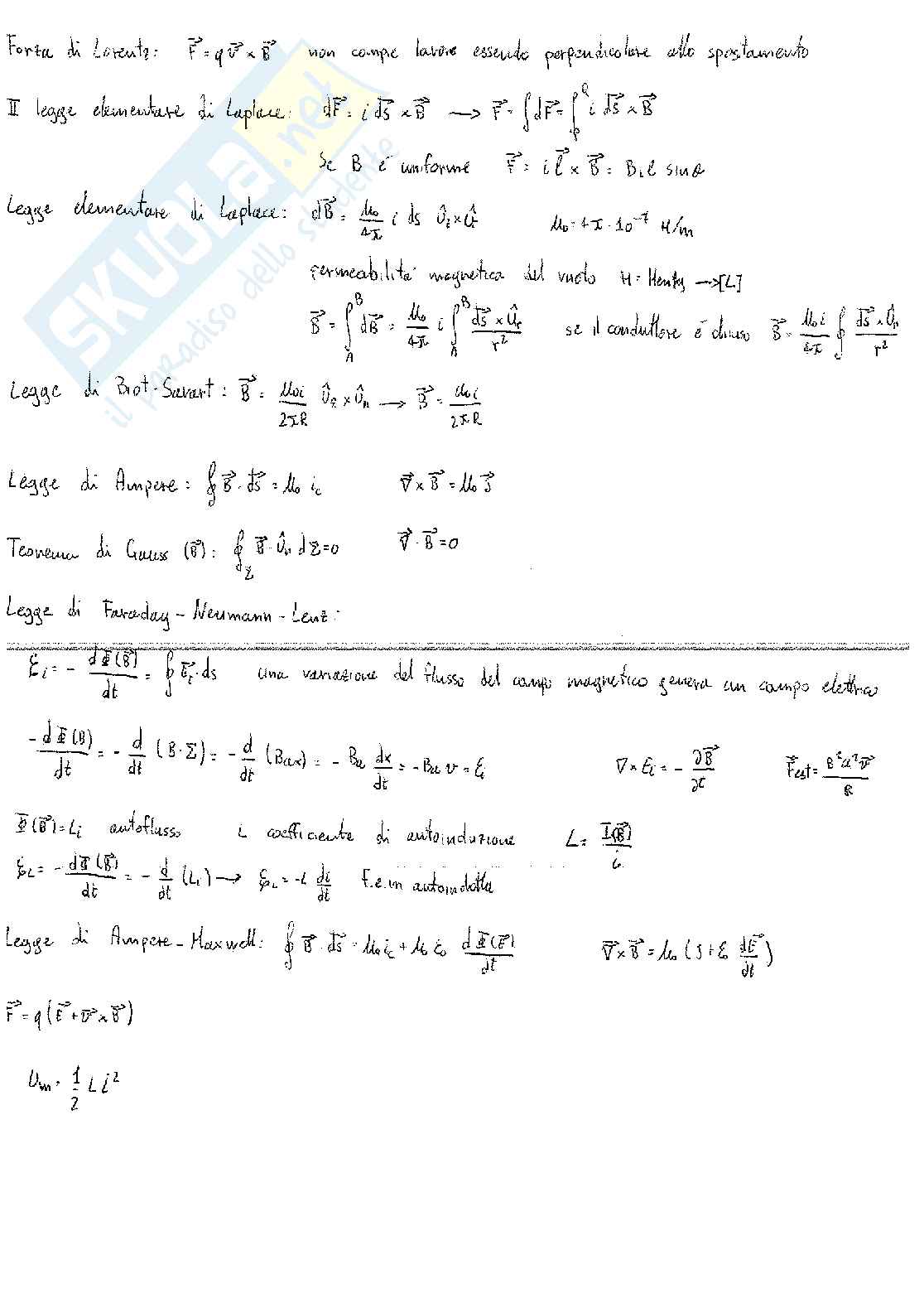 Esercizi con svolgimento di Fisica generale (dinamica, termodinamica ed elettromagnetismo) Pag. 6