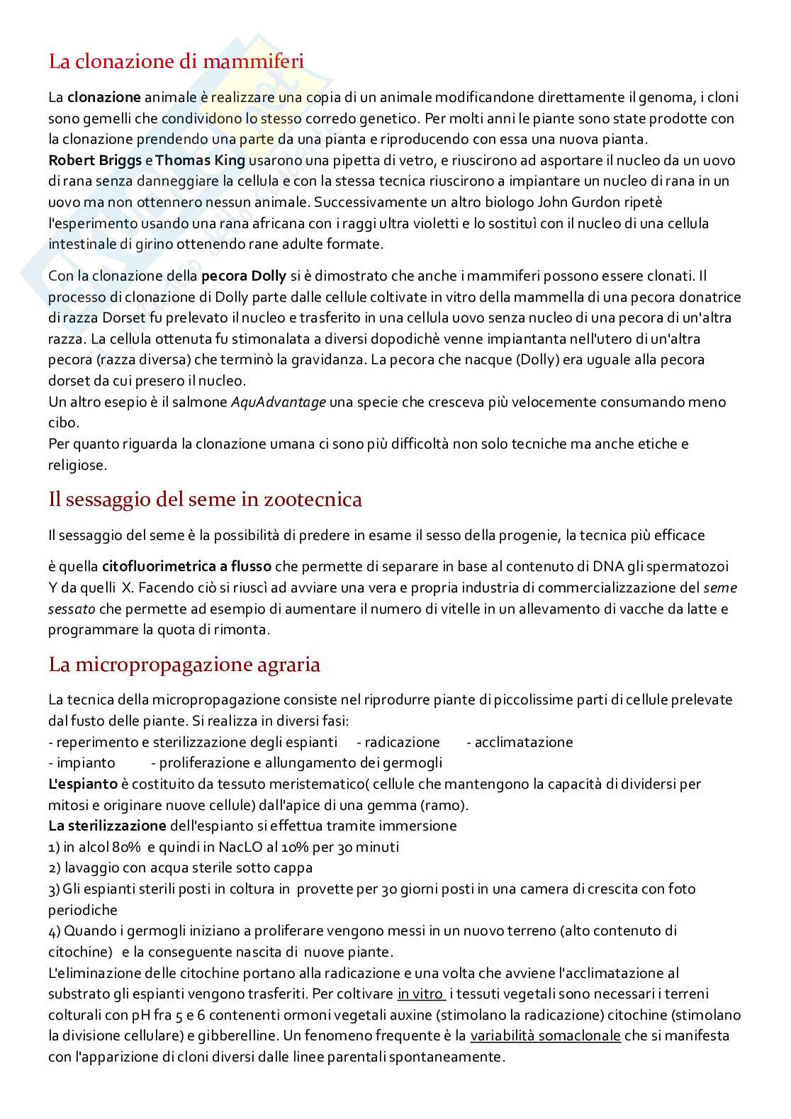 Agire sul DNA  Pag. 11
