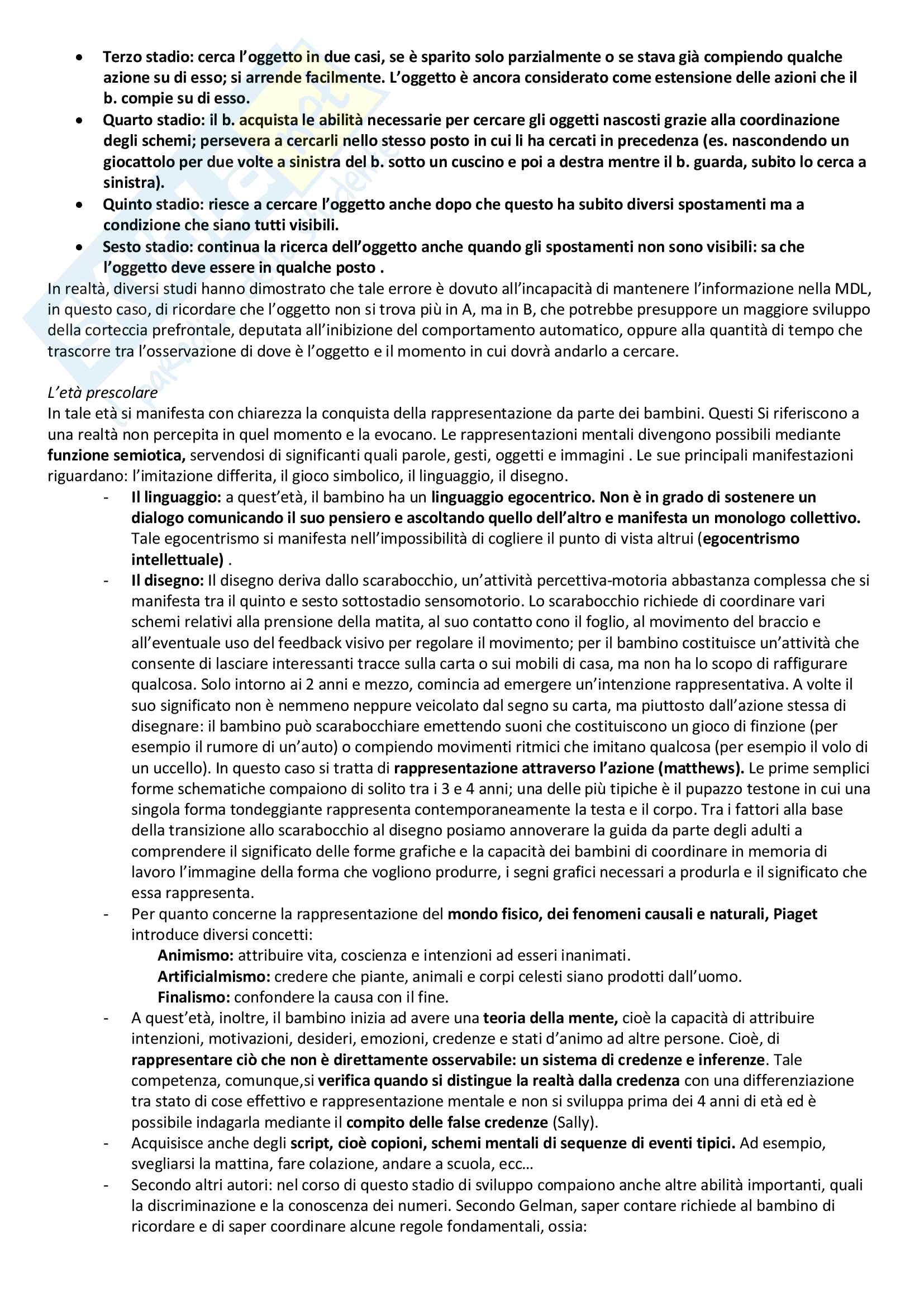 Psicologia Dello Sviluppo Tipico E Atipico