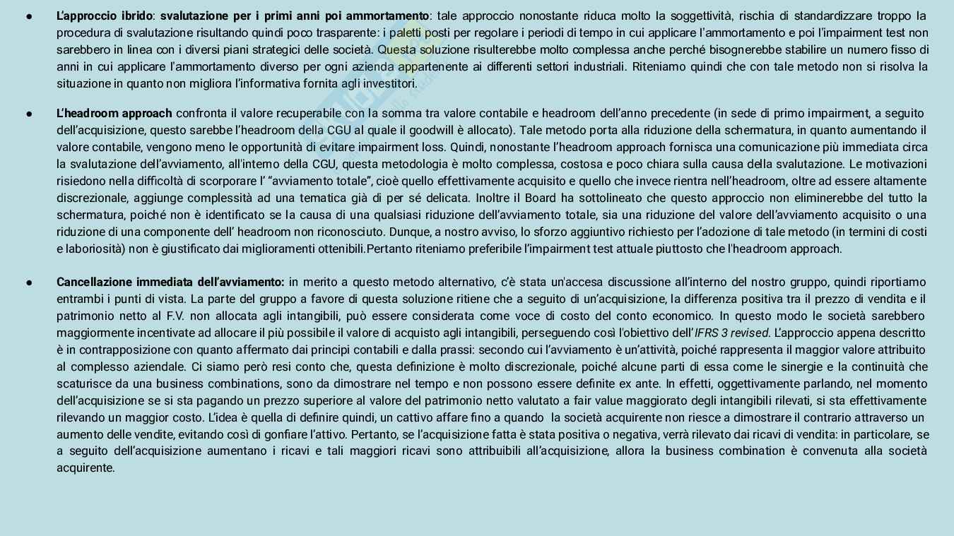 Progetto Banca Sella - Impairment Test Pag. 26