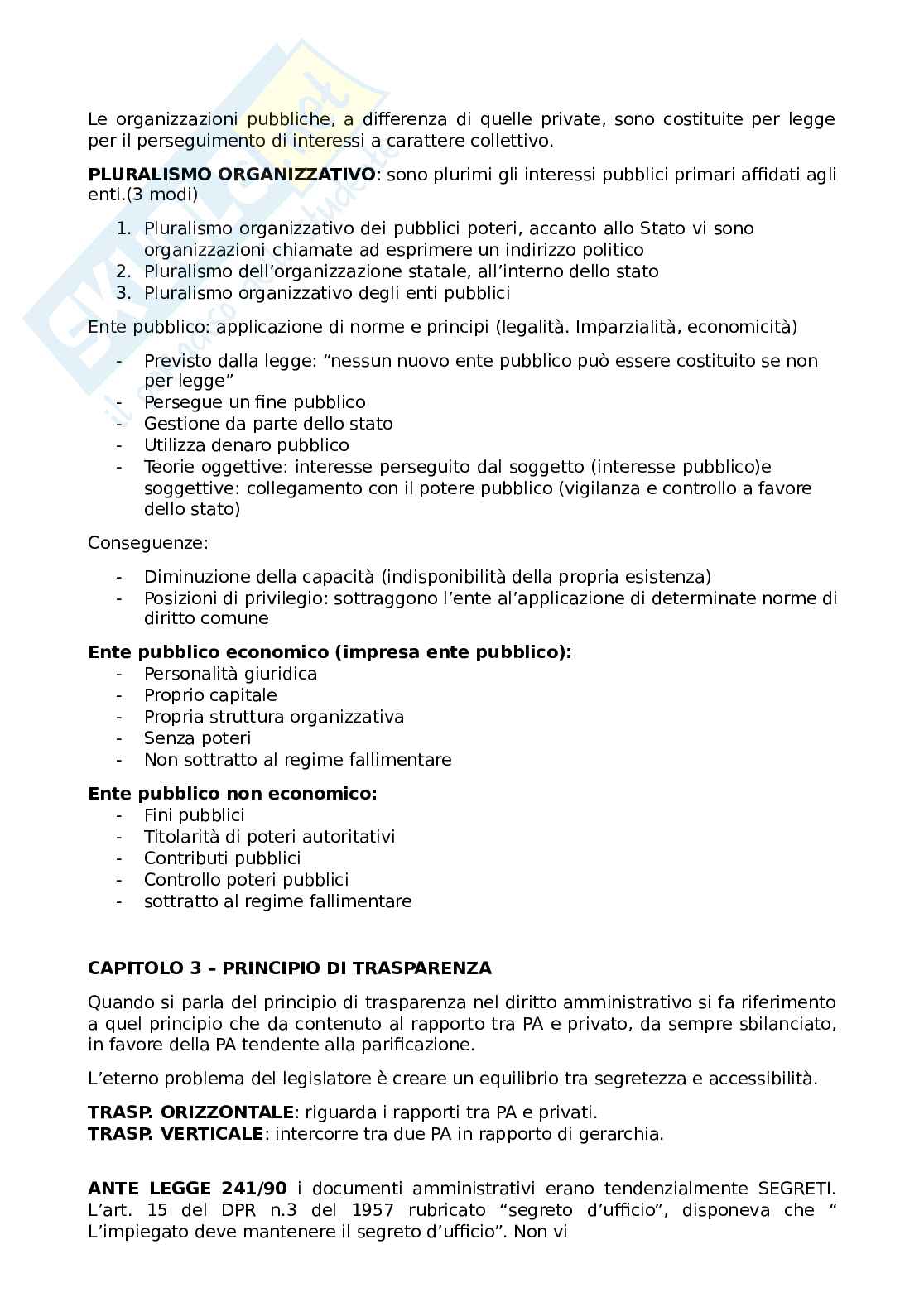 Appunti Diritto amministrativo con mappe concettuali e schemi. Compelto Pag. 6