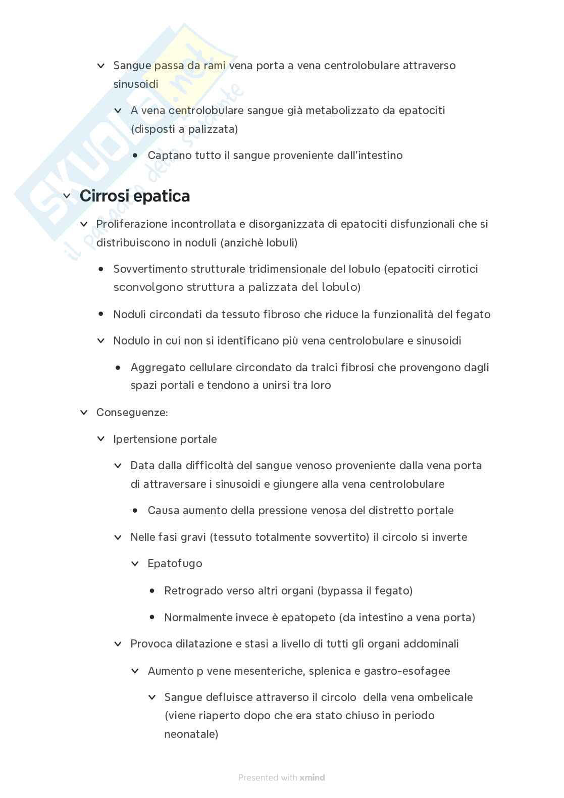 Semeiotica del fegato Pag. 2
