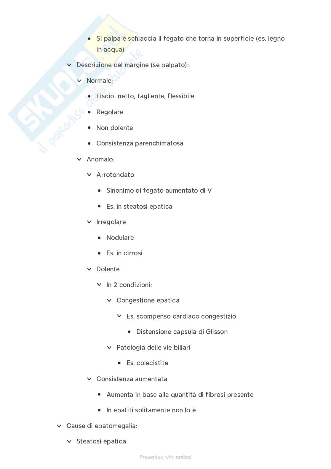 Semeiotica del fegato Pag. 21